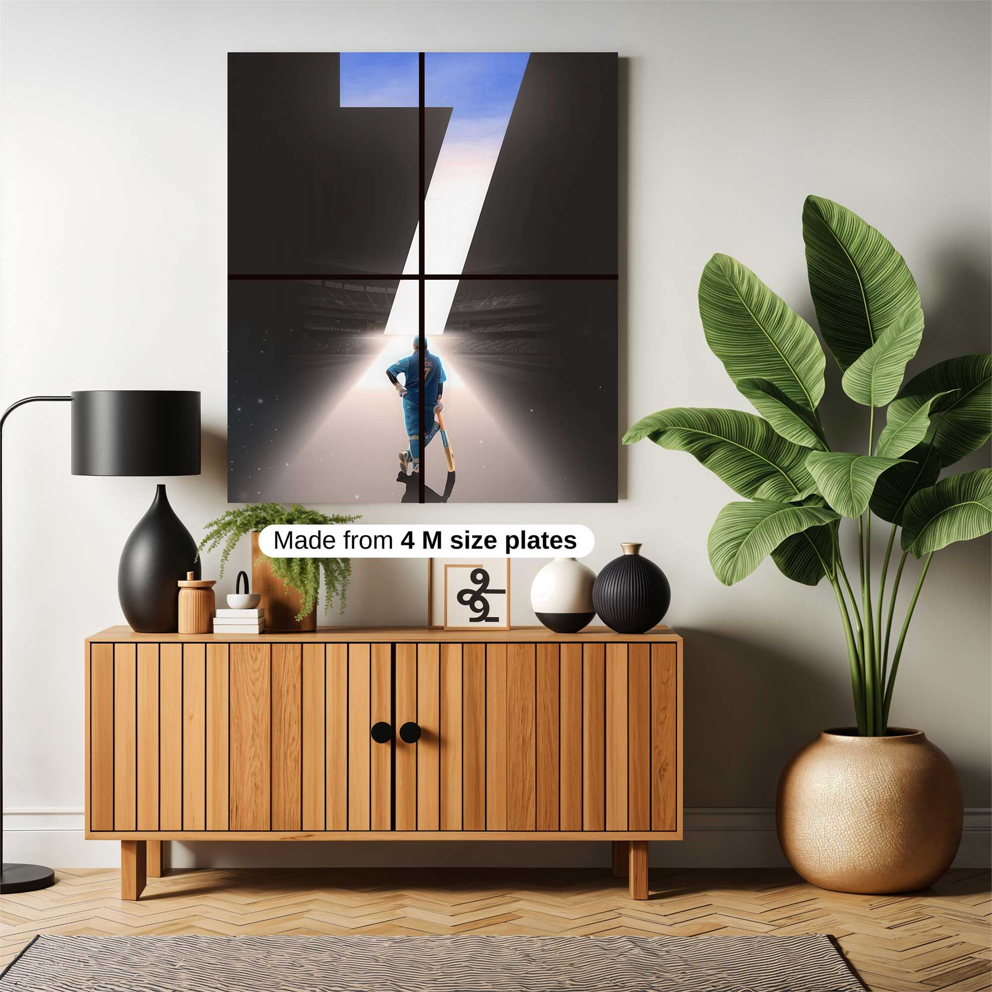 Dhoni Radiant Safe Wall Magnetic / M