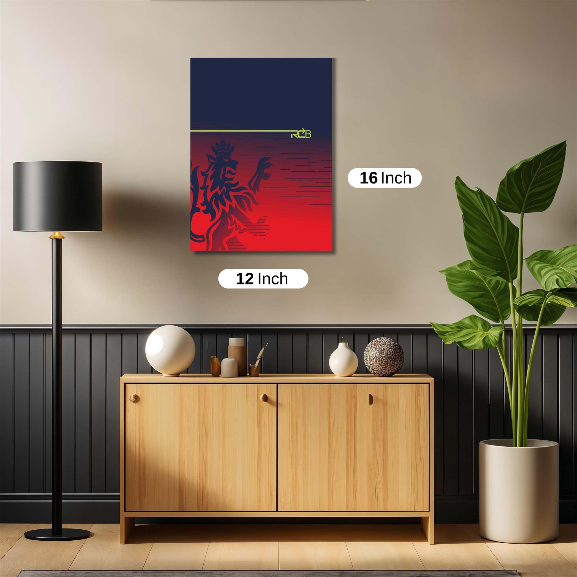 Lion Majesty Safe Wall Magnetic / M