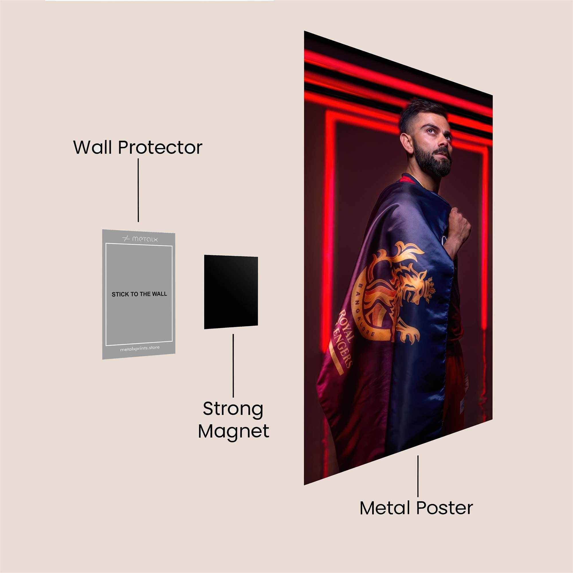 Virat Regal Safe Wall Magnetic / M