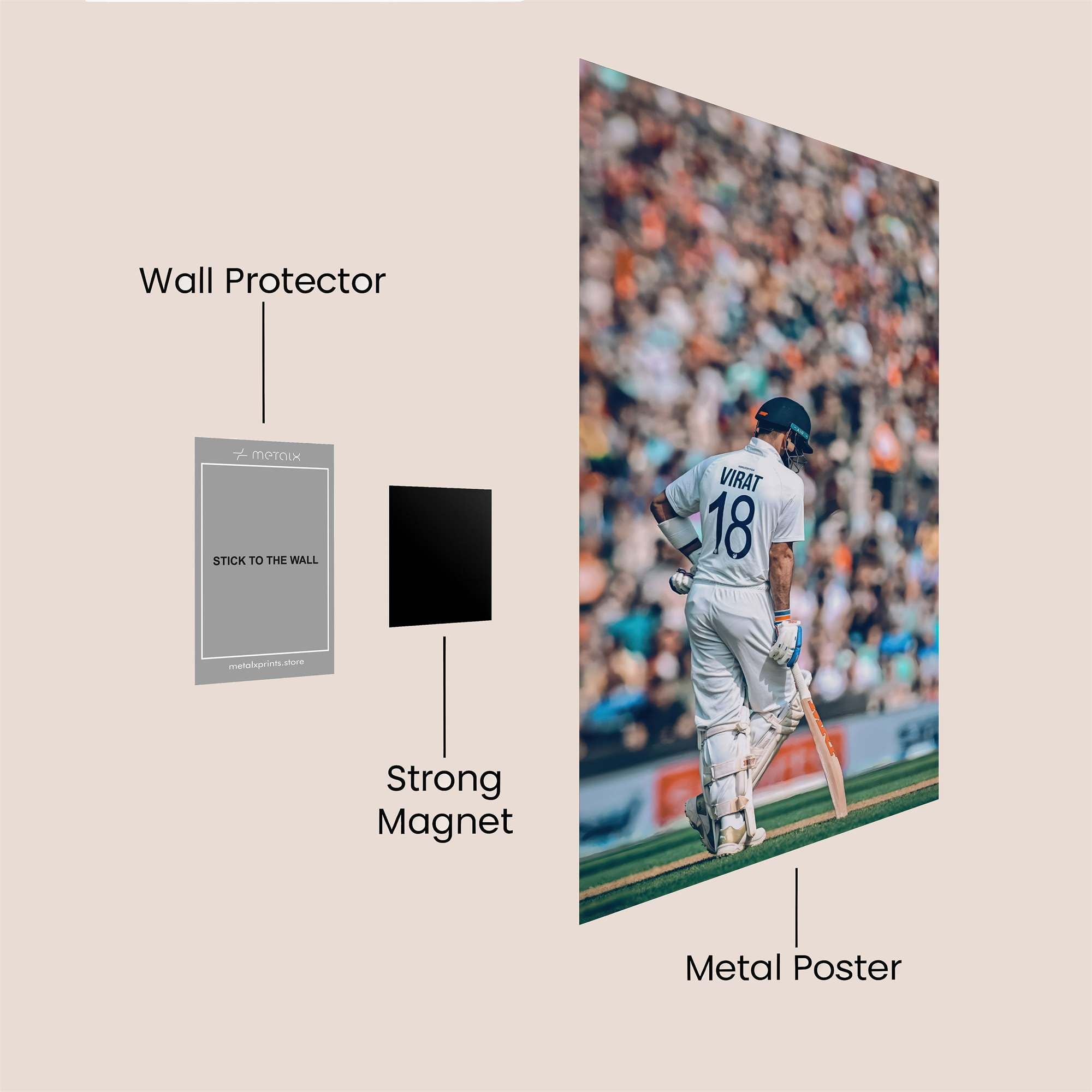 Vaughn Valor Safe Wall Magnetic / M
