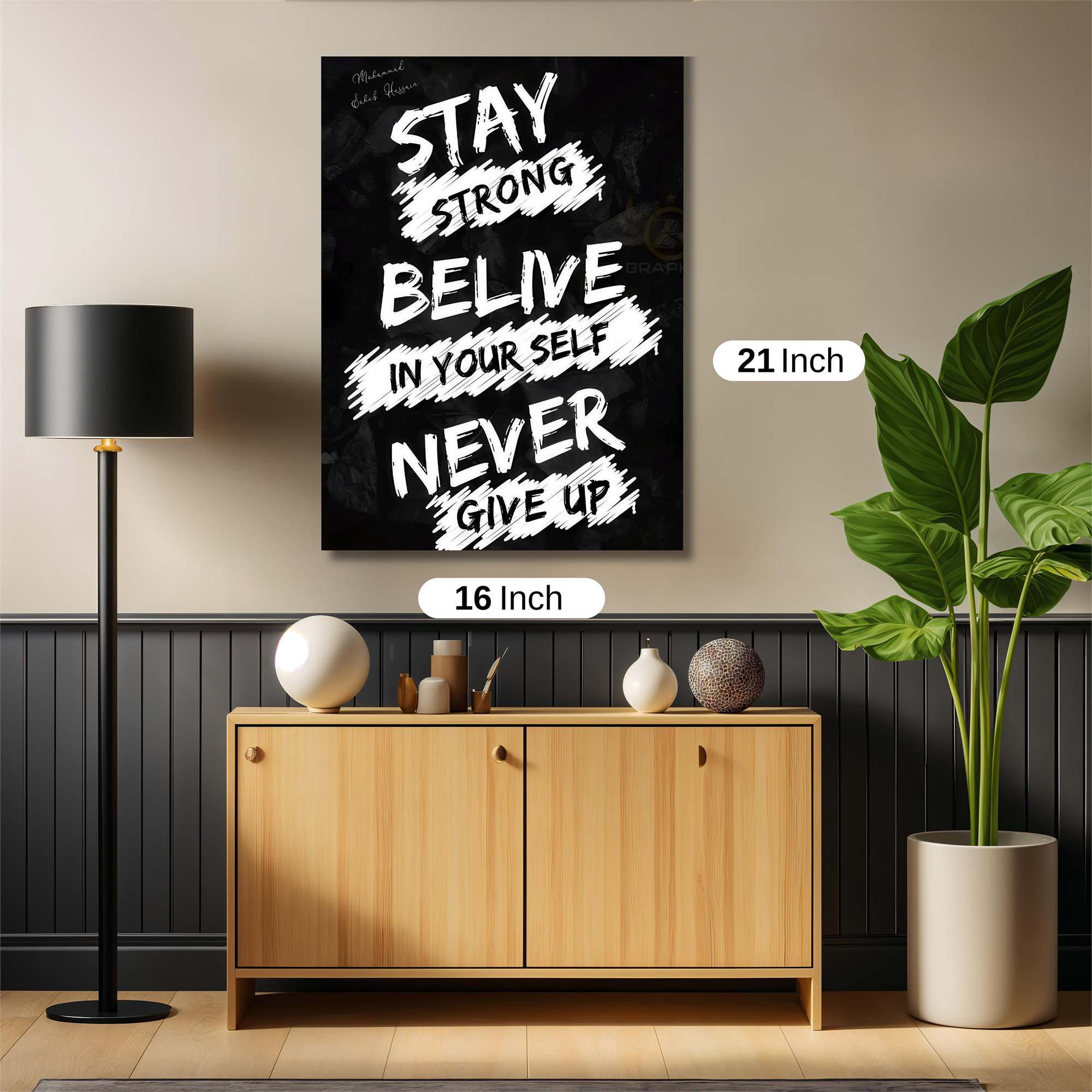 Stay Resilient Safe Wall Magnetic / M