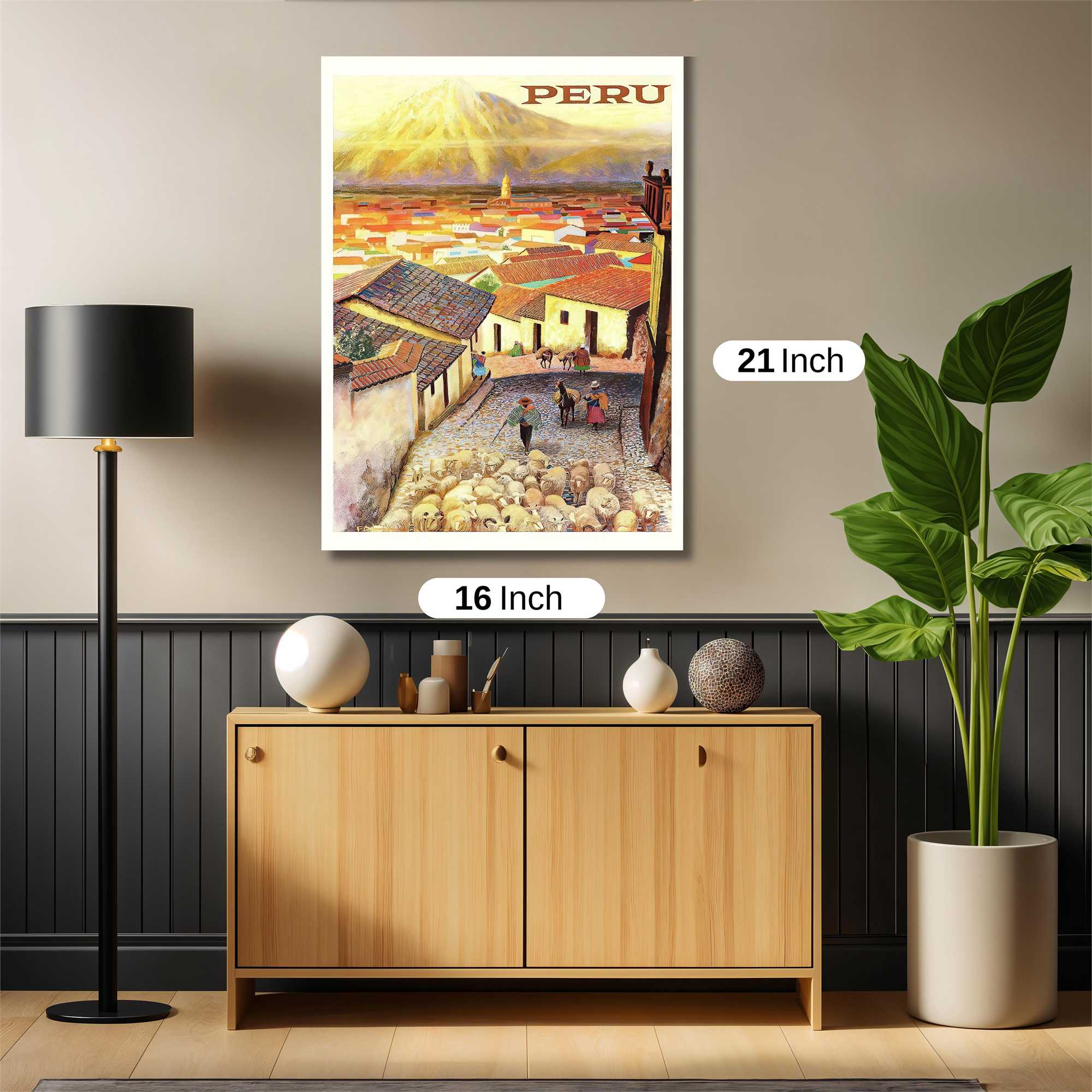 Peru Radiant Safe Wall Magnetic / M