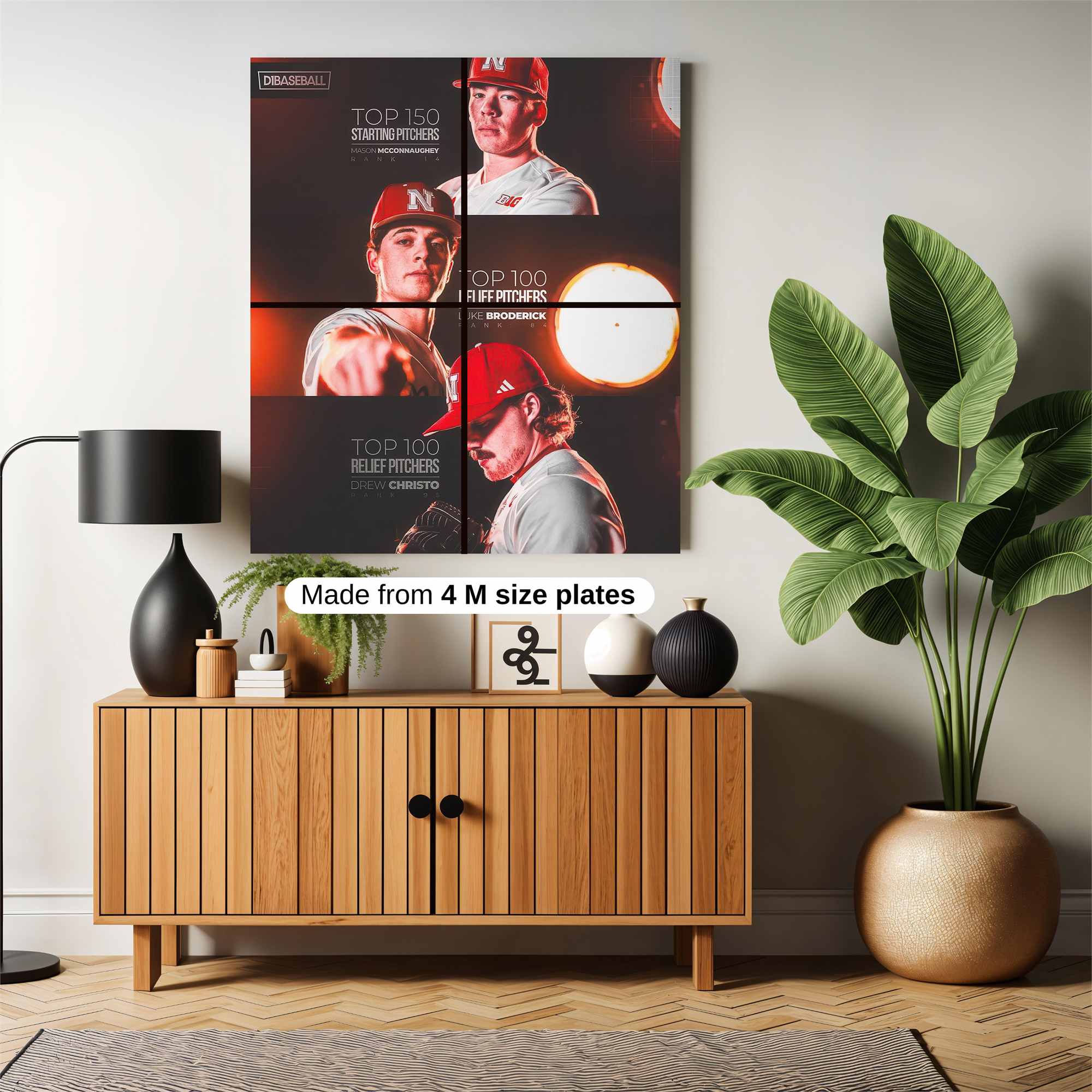 Baseball Brilliance Safe Wall Magnetic / M