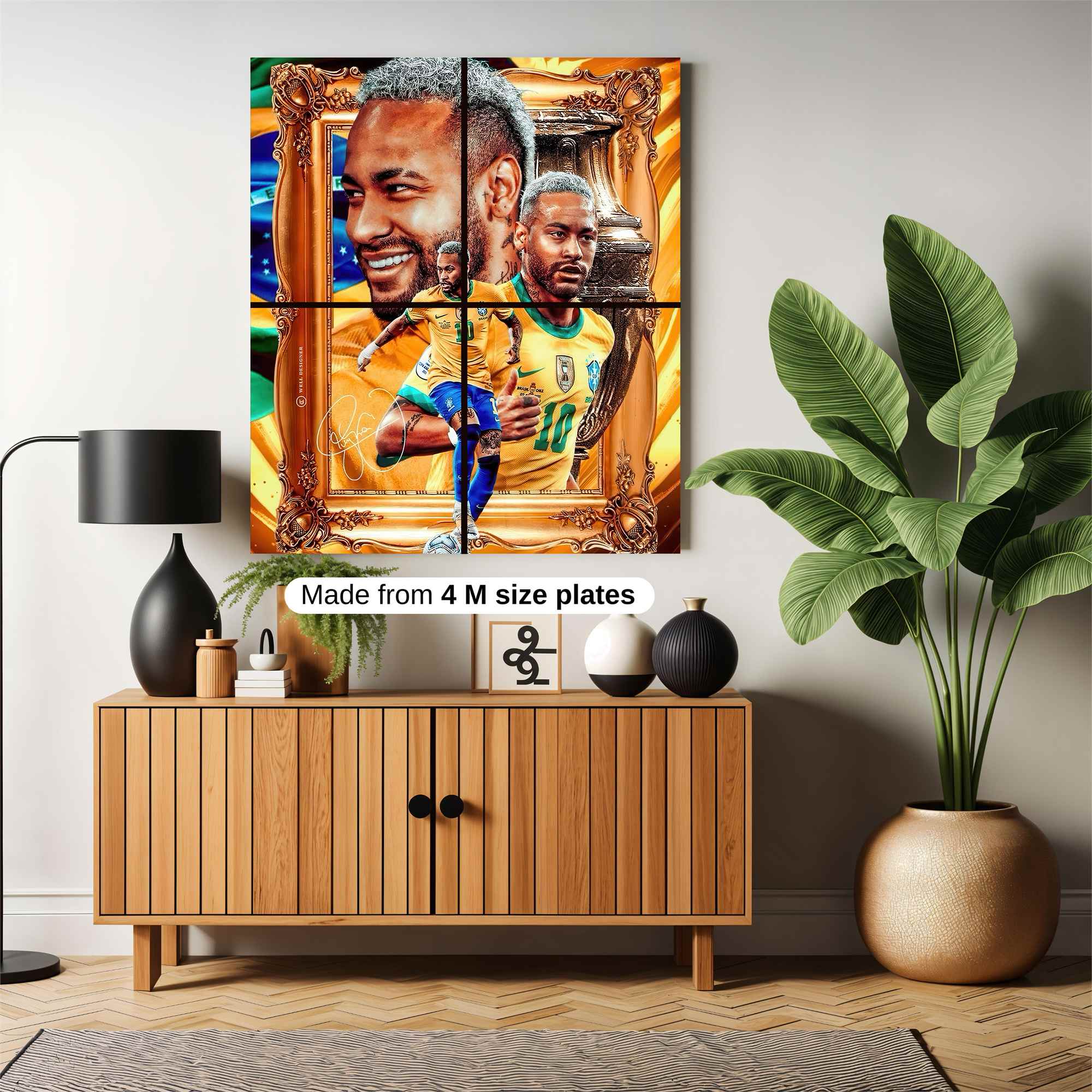 Neymar Radiant Safe Wall Magnetic / M