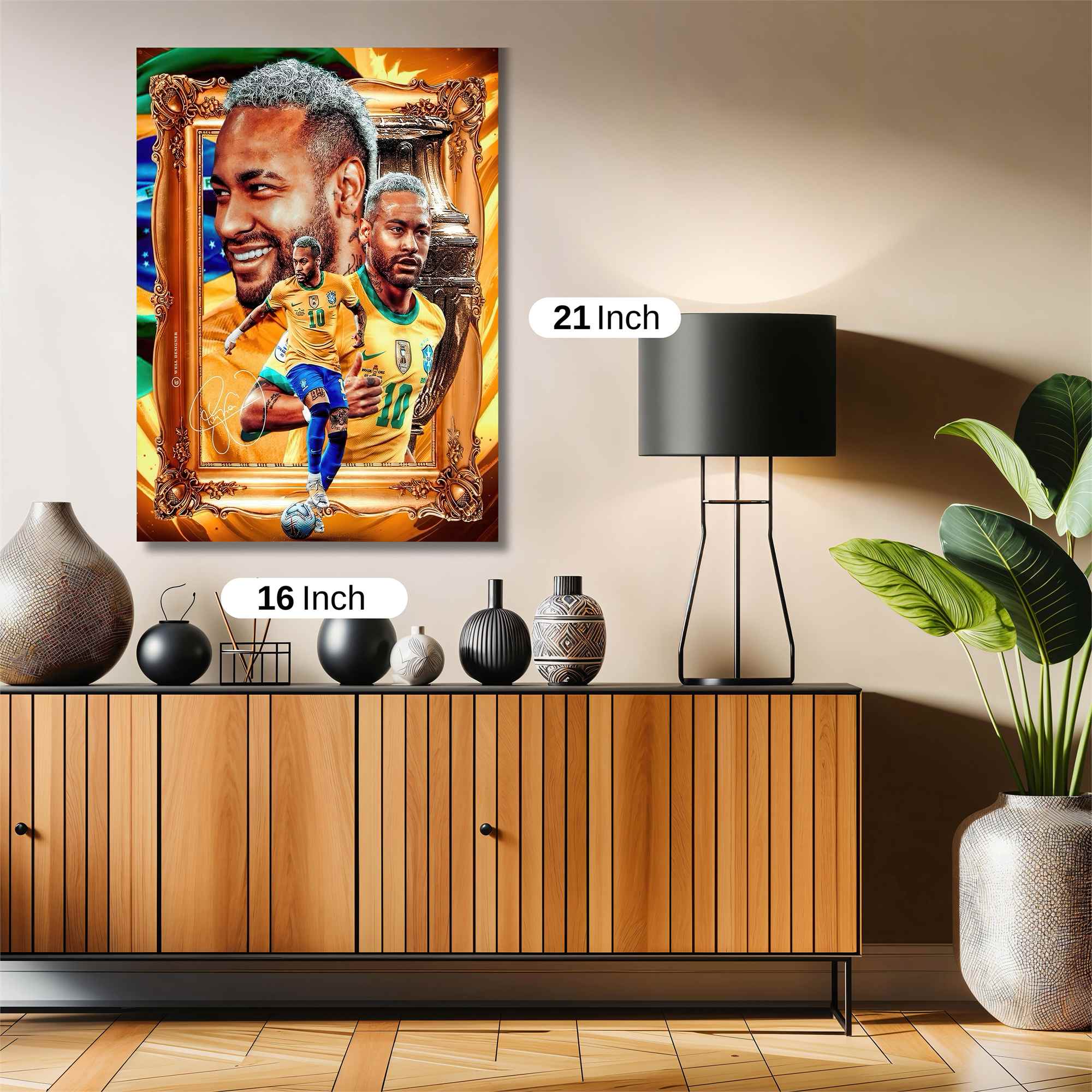 Neymar Radiant Safe Wall Magnetic / M