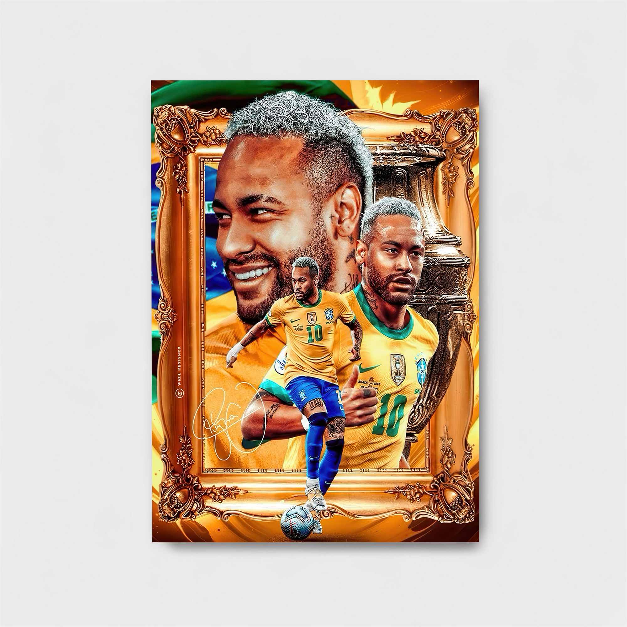 Neymar Radiant Safe Wall Magnetic / M