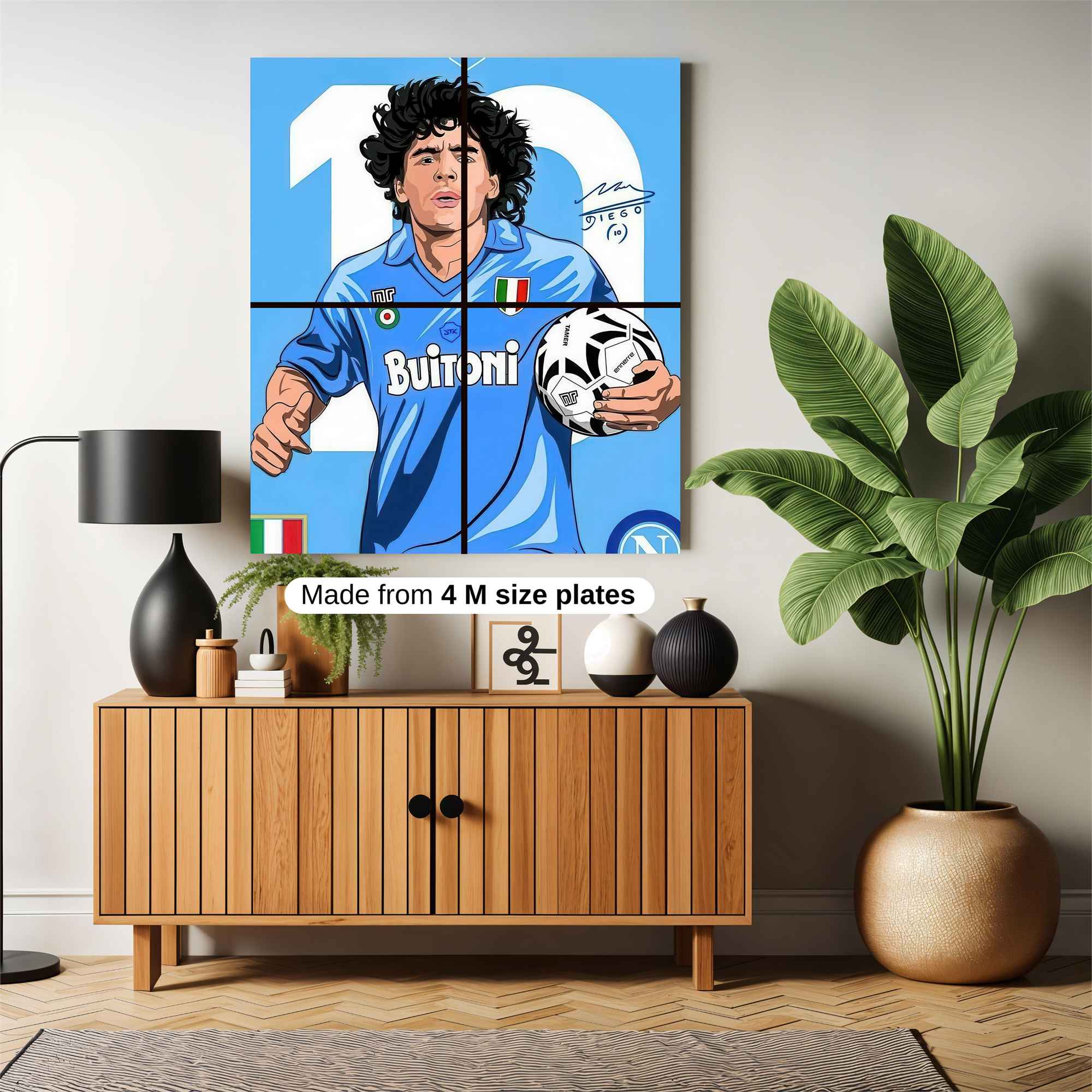 Maradona Magic Safe Wall Magnetic / M