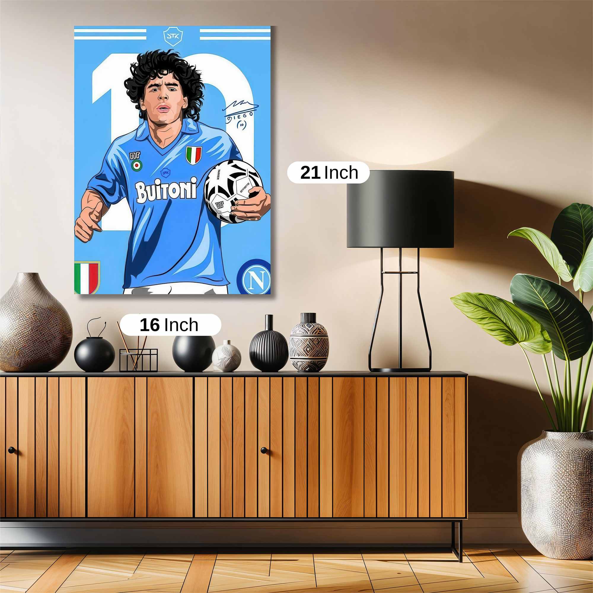 Maradona Magic Safe Wall Magnetic / M