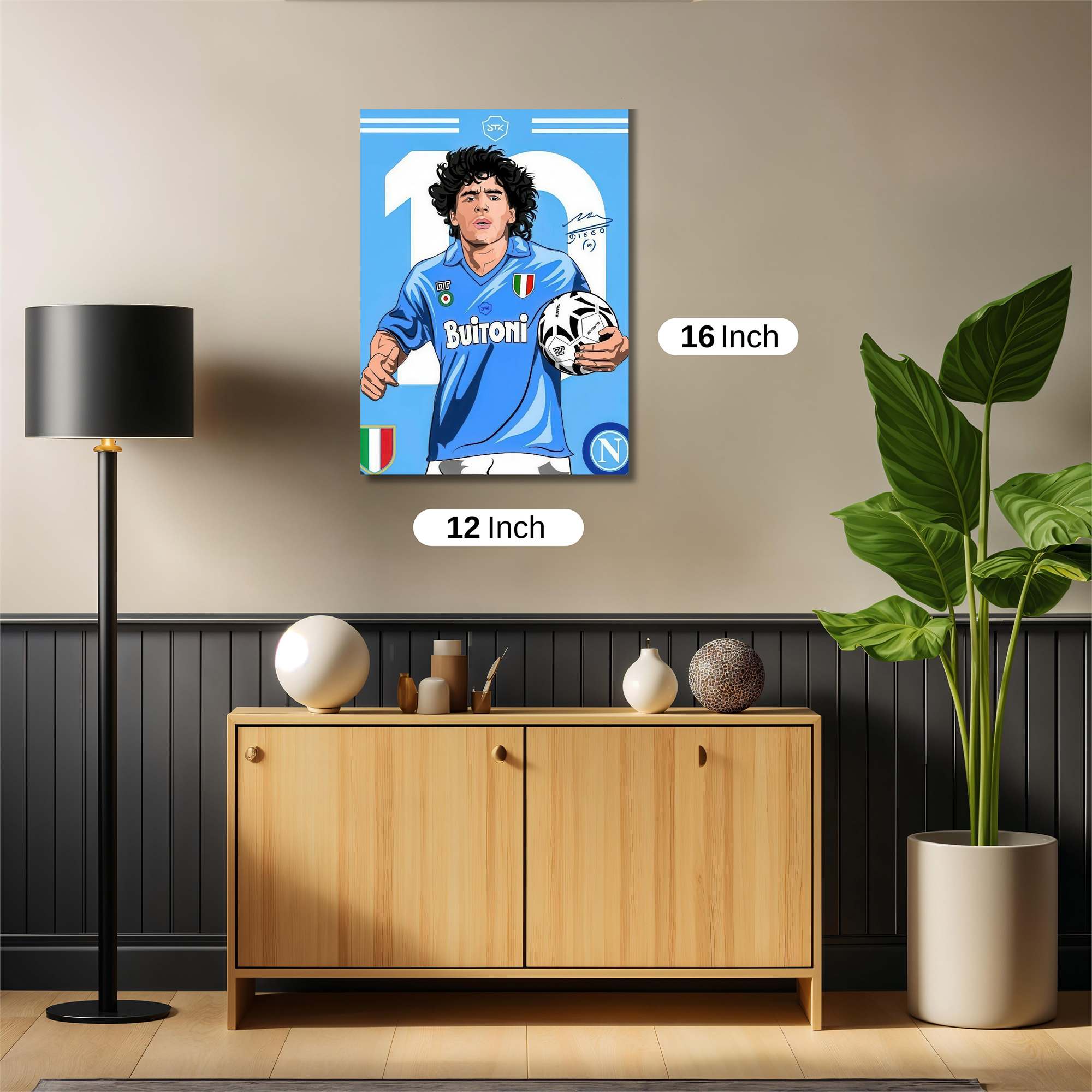 Maradona Magic Safe Wall Magnetic / M