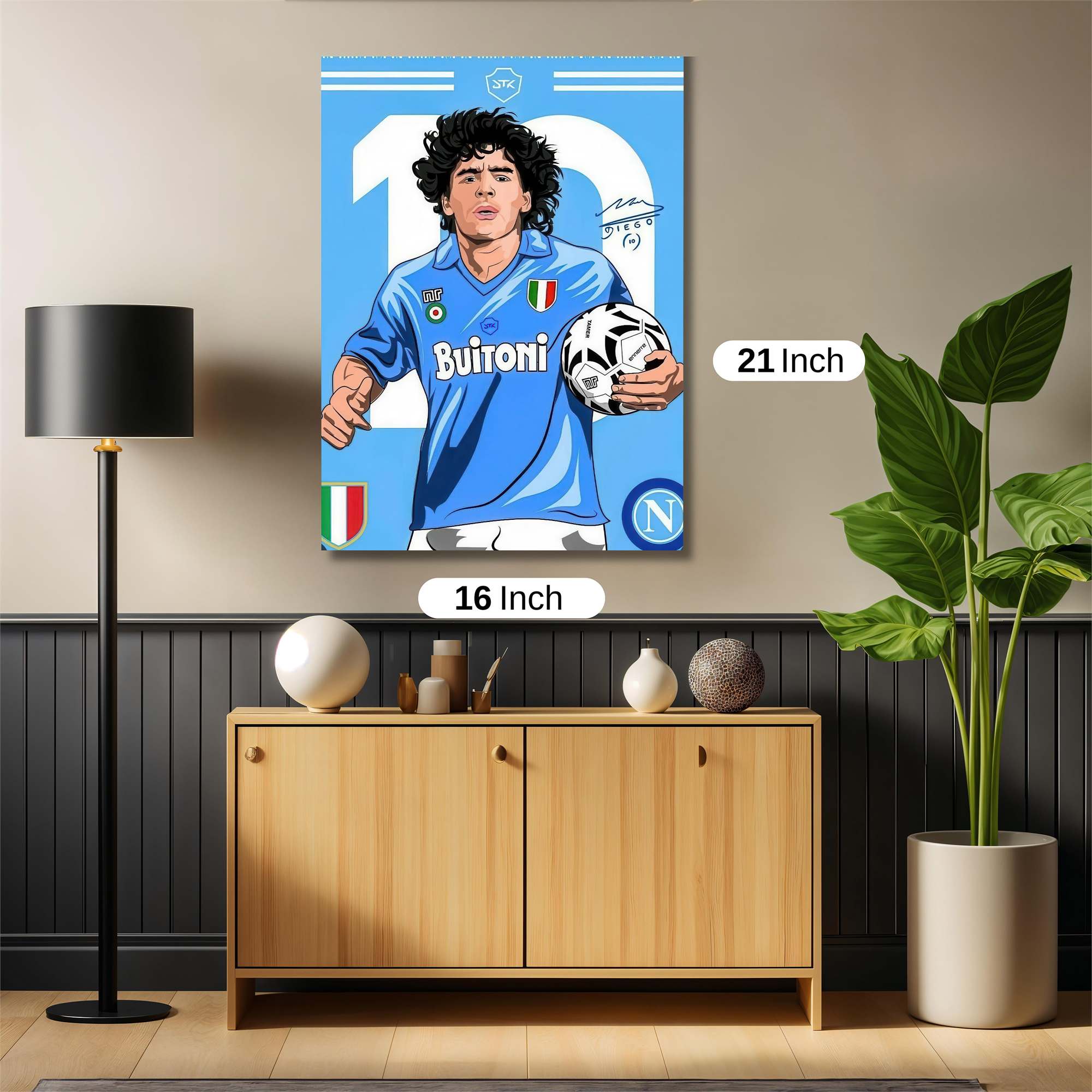 Maradona Magic Safe Wall Magnetic / M