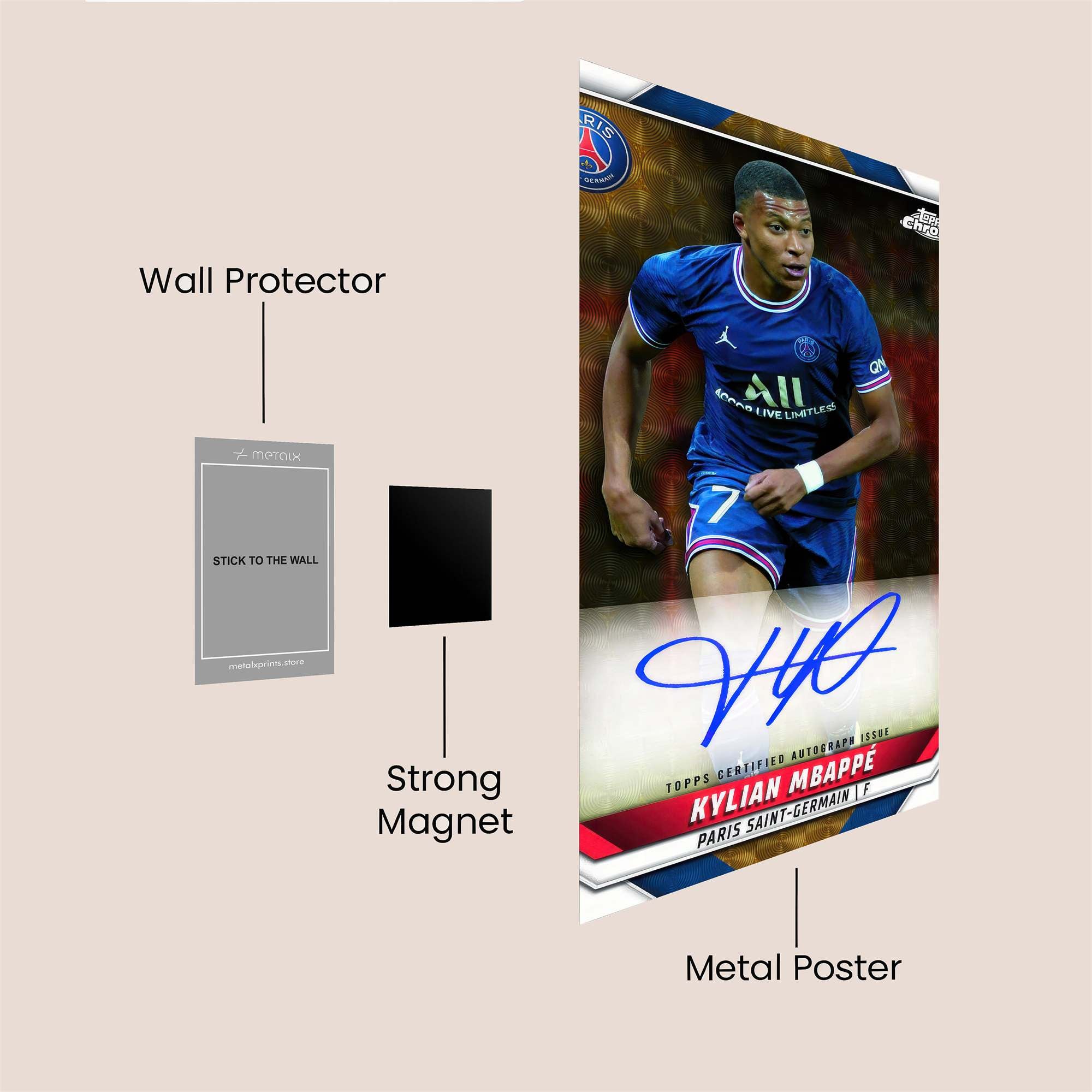 Mbapp? Majestic Safe Wall Magnetic / M