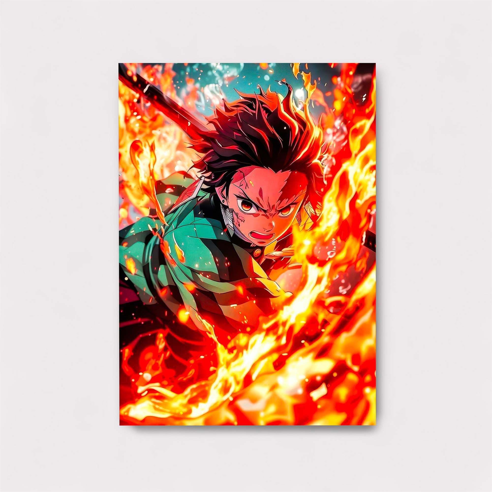 Tanjiro Inferno Safe Wall Magnetic / M