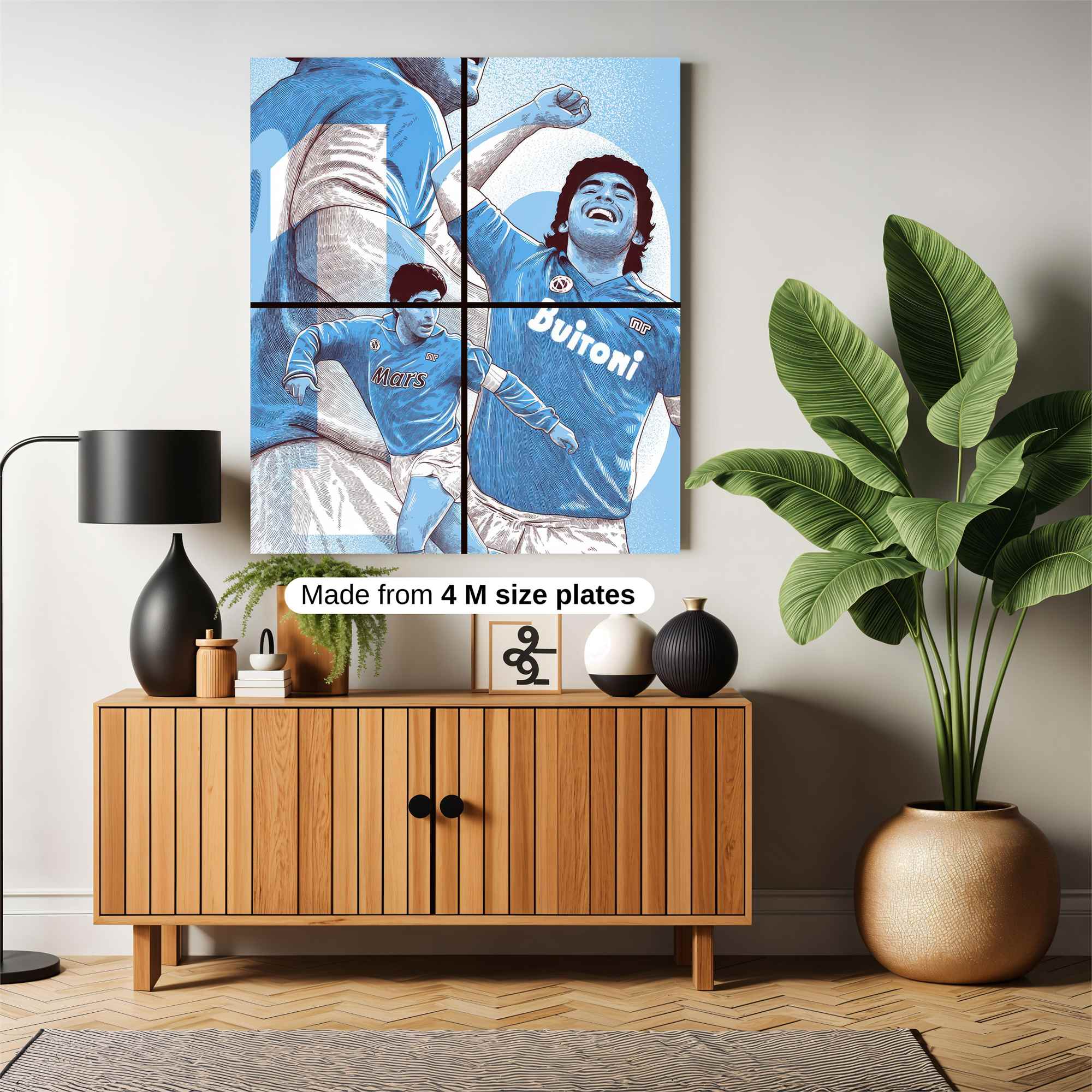 Maradona Majestic Safe Wall Magnetic / M