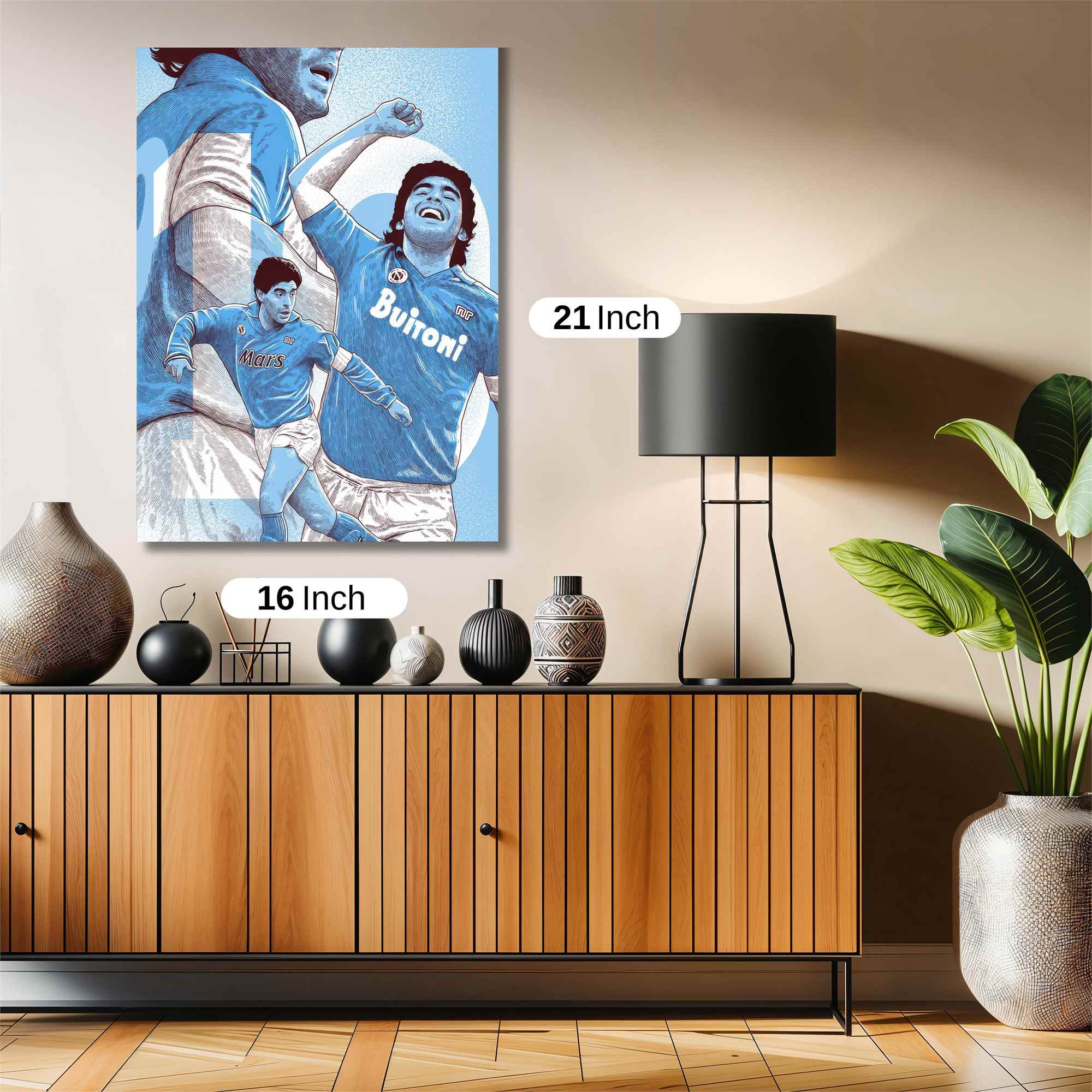 Maradona Majestic Safe Wall Magnetic / M