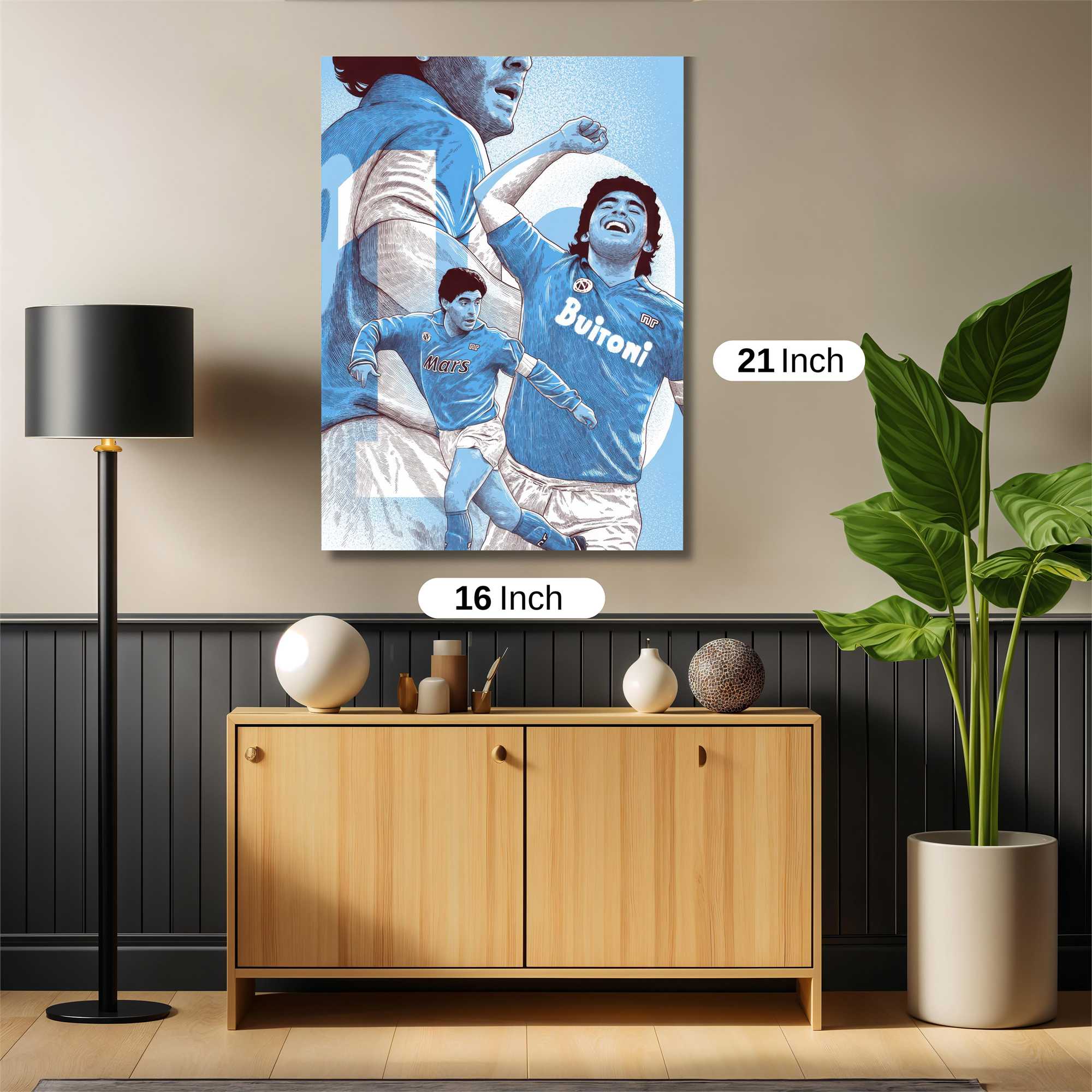 Maradona Majestic Safe Wall Magnetic / M