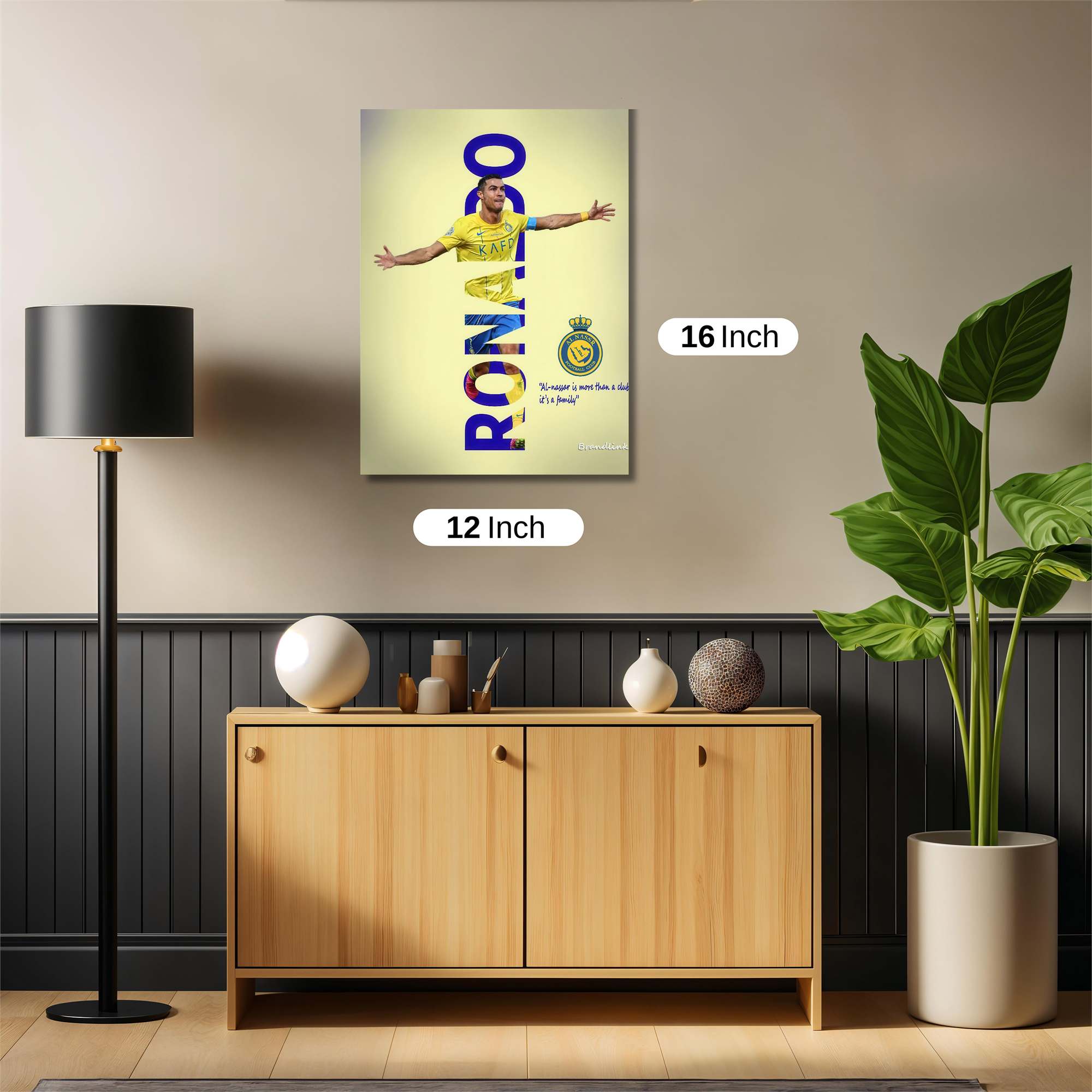Ronaldo Radiant Safe Wall Magnetic / M
