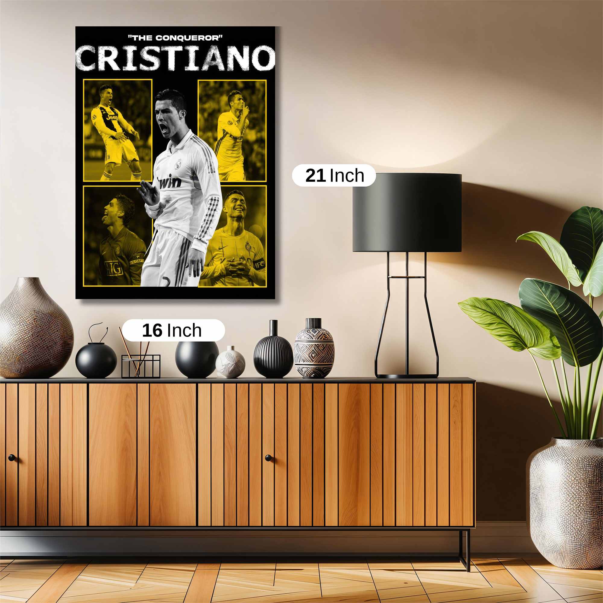 Cristiano Triumphant Safe Wall Magnetic / M