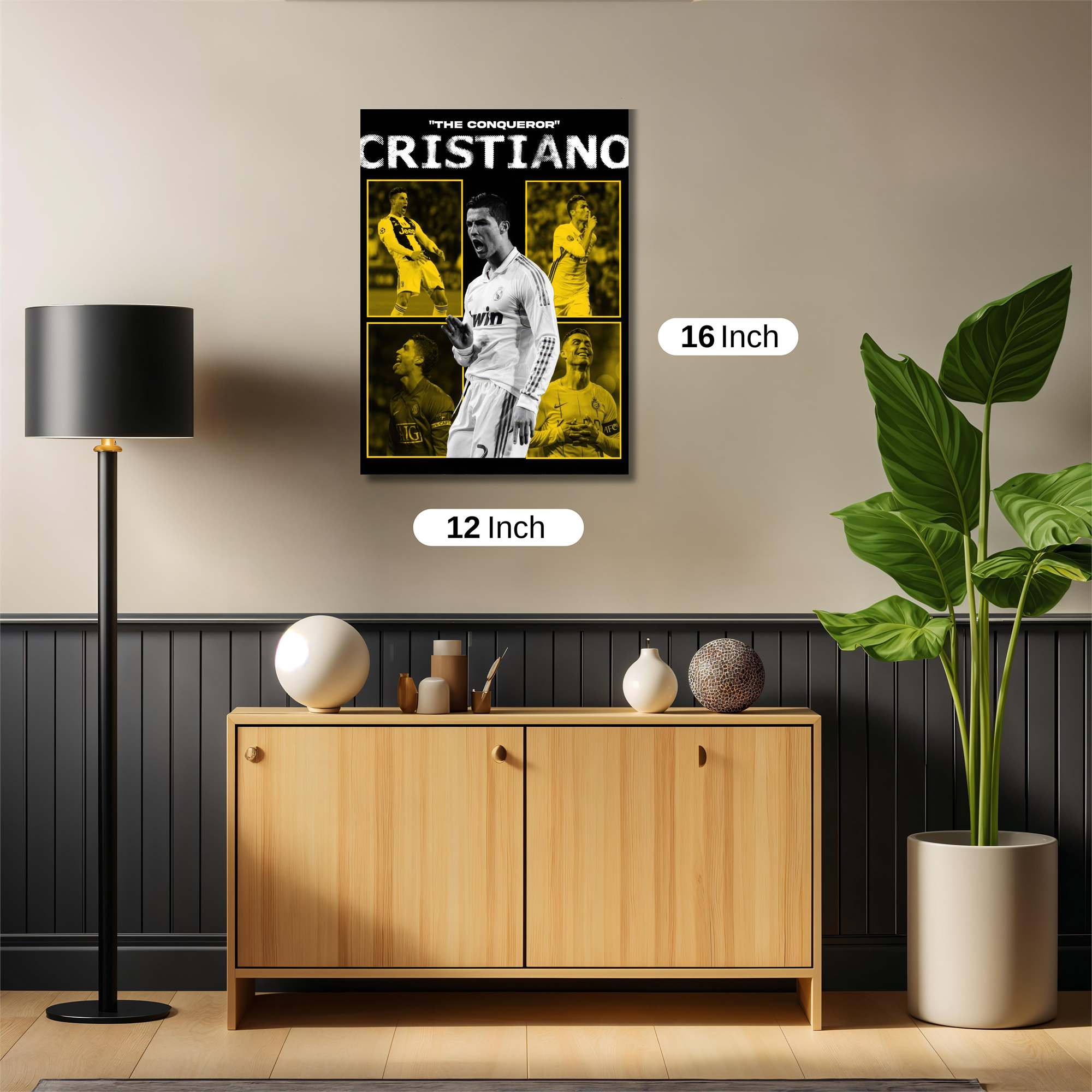 Cristiano Triumphant Safe Wall Magnetic / M