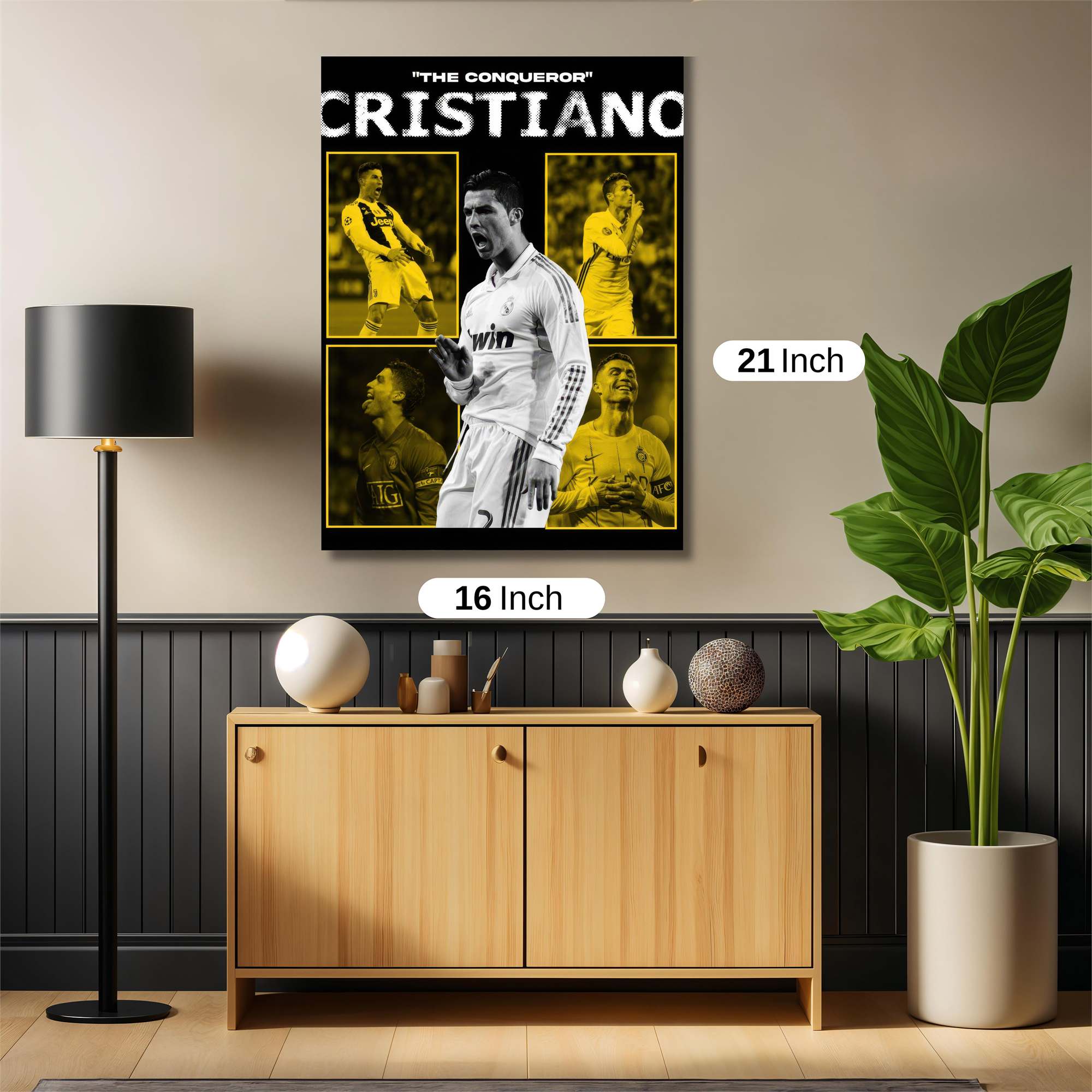 Cristiano Triumphant Safe Wall Magnetic / M