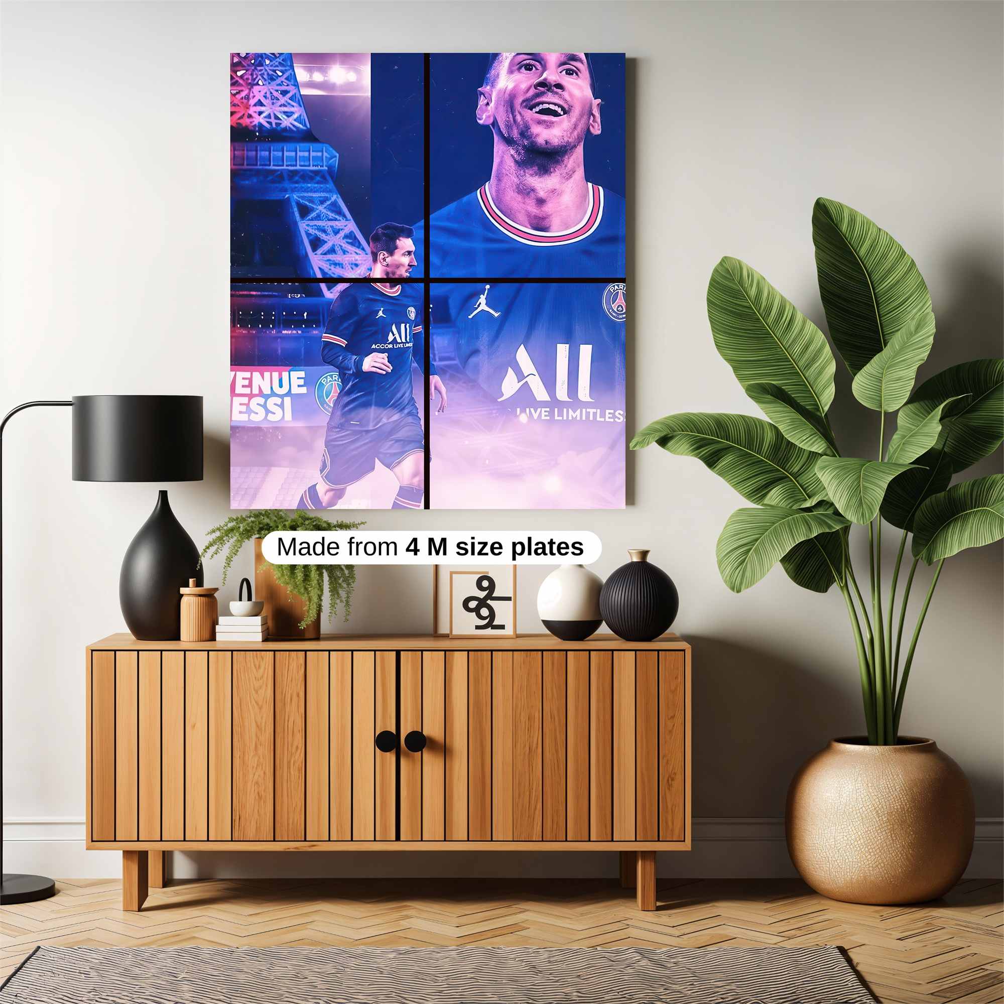 Messi Majestic Safe Wall Magnetic / M