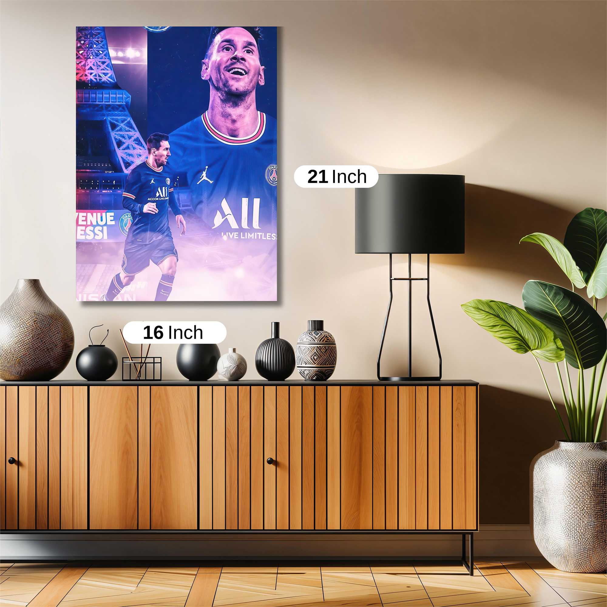 Messi Majestic Safe Wall Magnetic / M