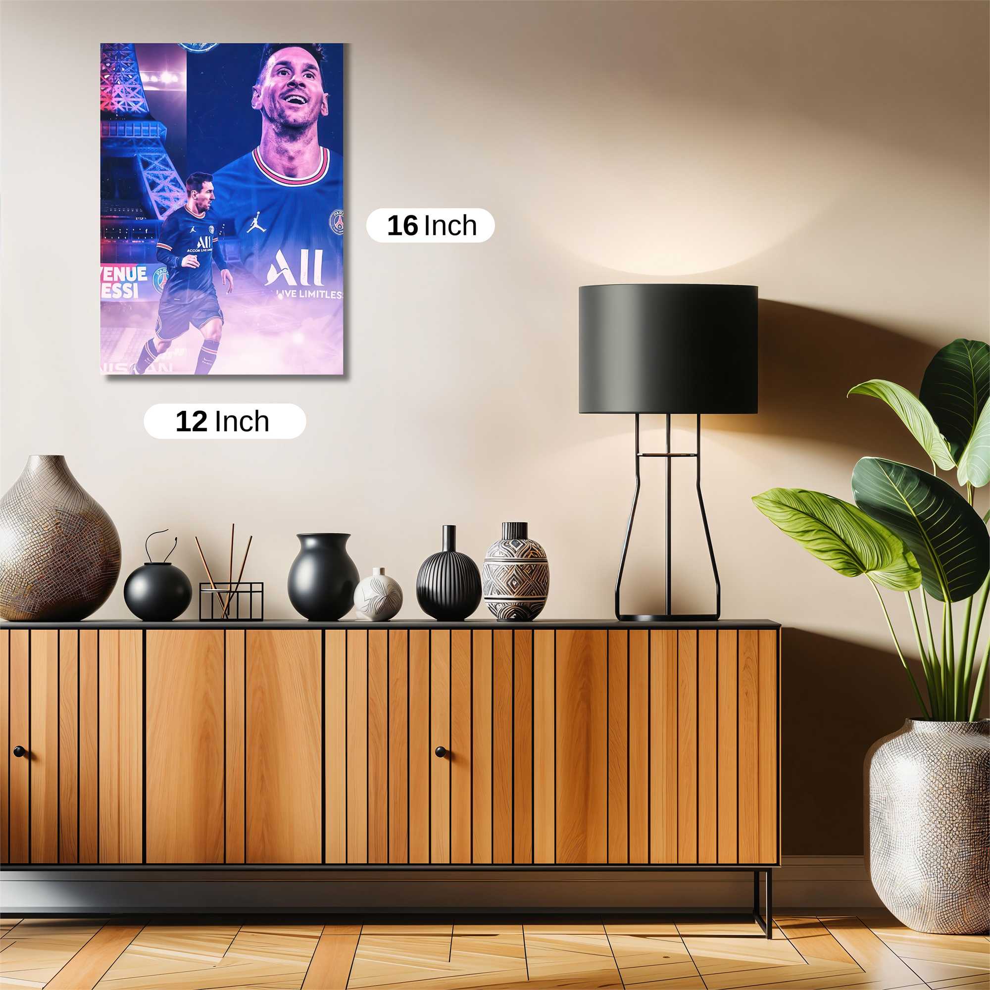 Messi Majestic Safe Wall Magnetic / M