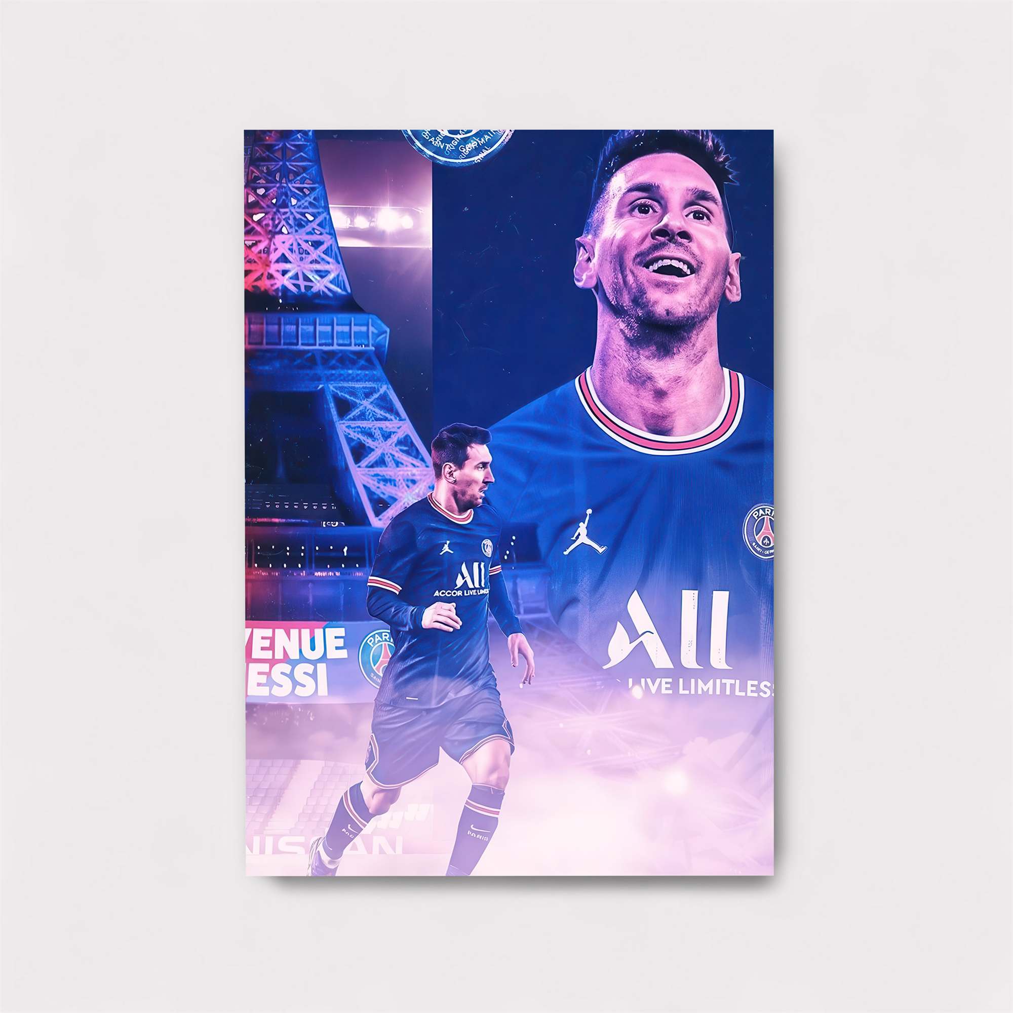 Messi Majestic Safe Wall Magnetic / M