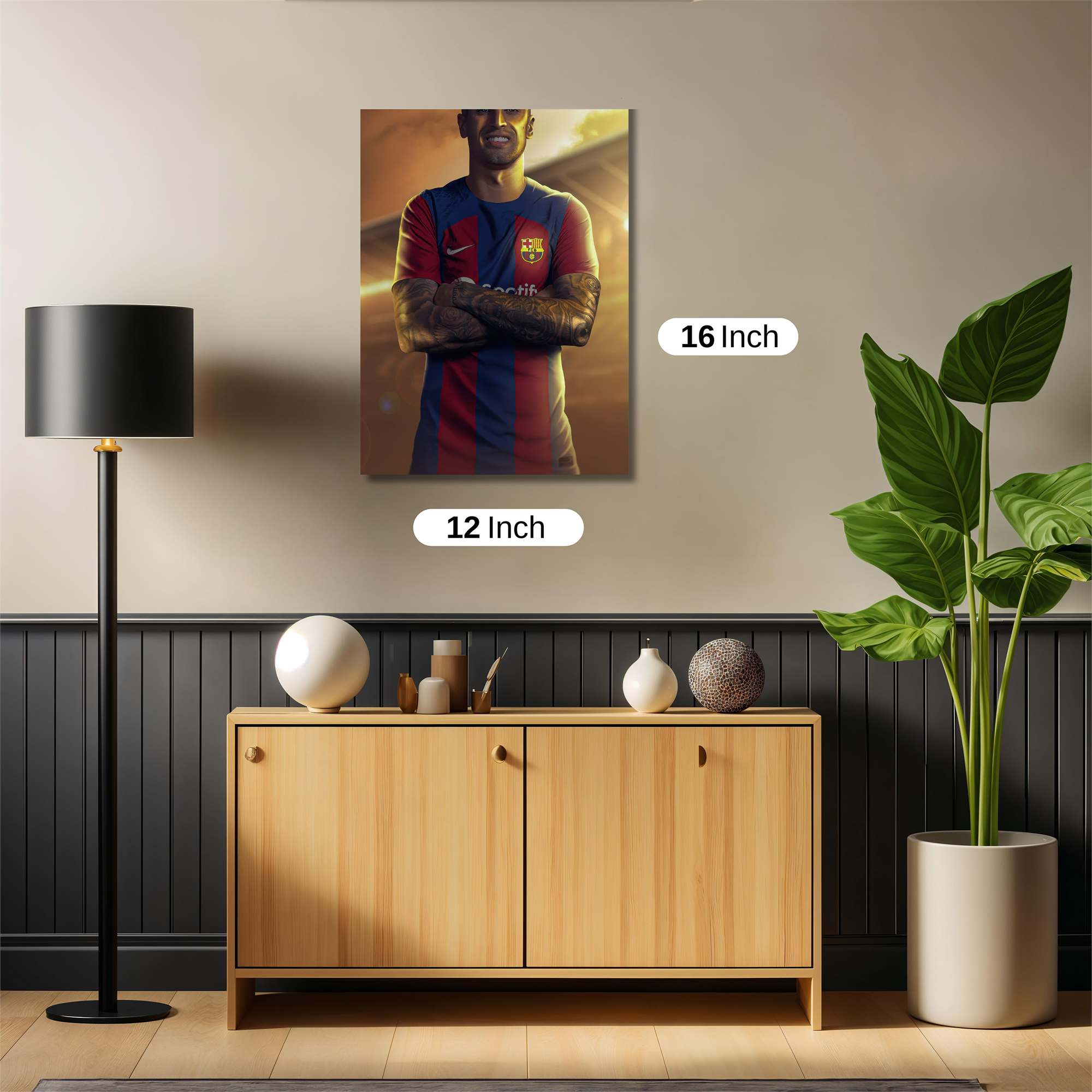 Messi Radiant Safe Wall Magnetic / M