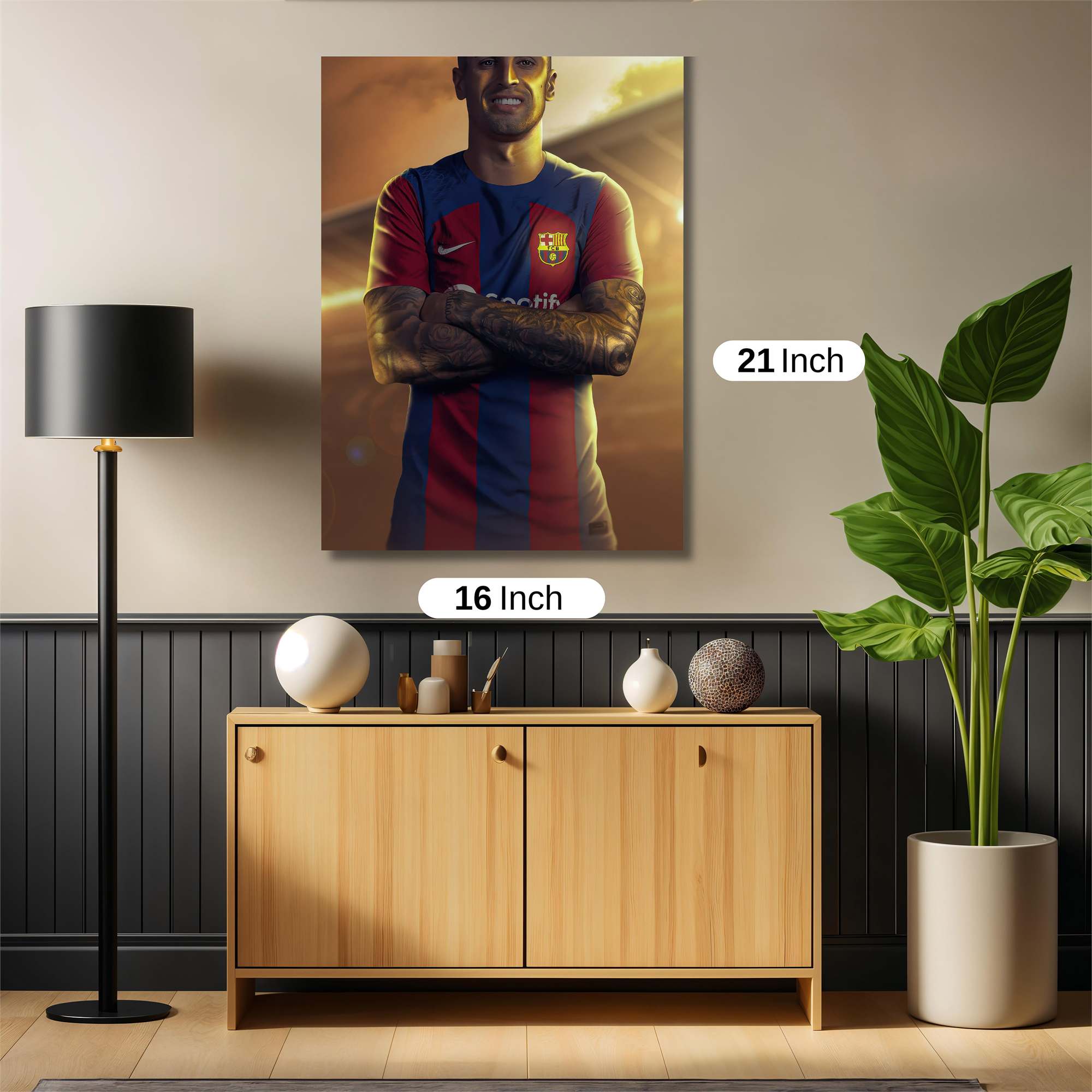 Messi Radiant Safe Wall Magnetic / M