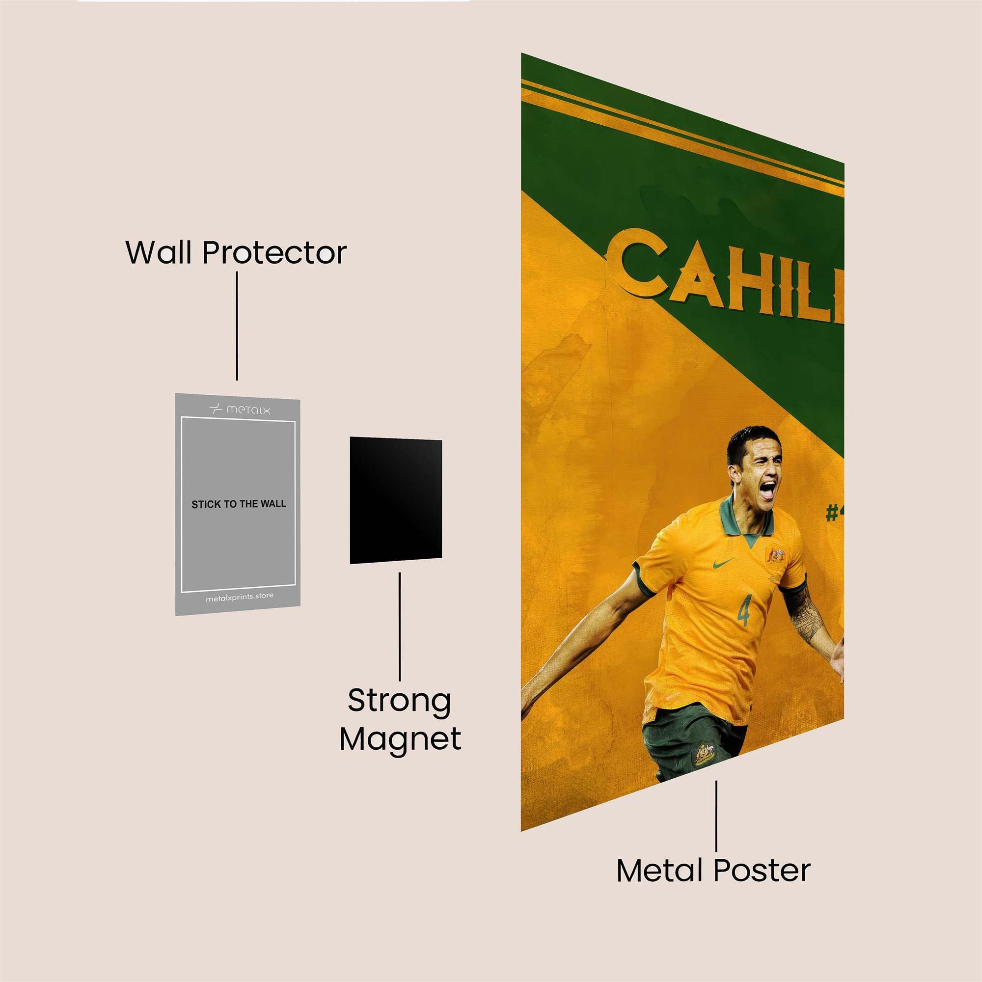 Cahill Triumph Safe Wall Magnetic / M