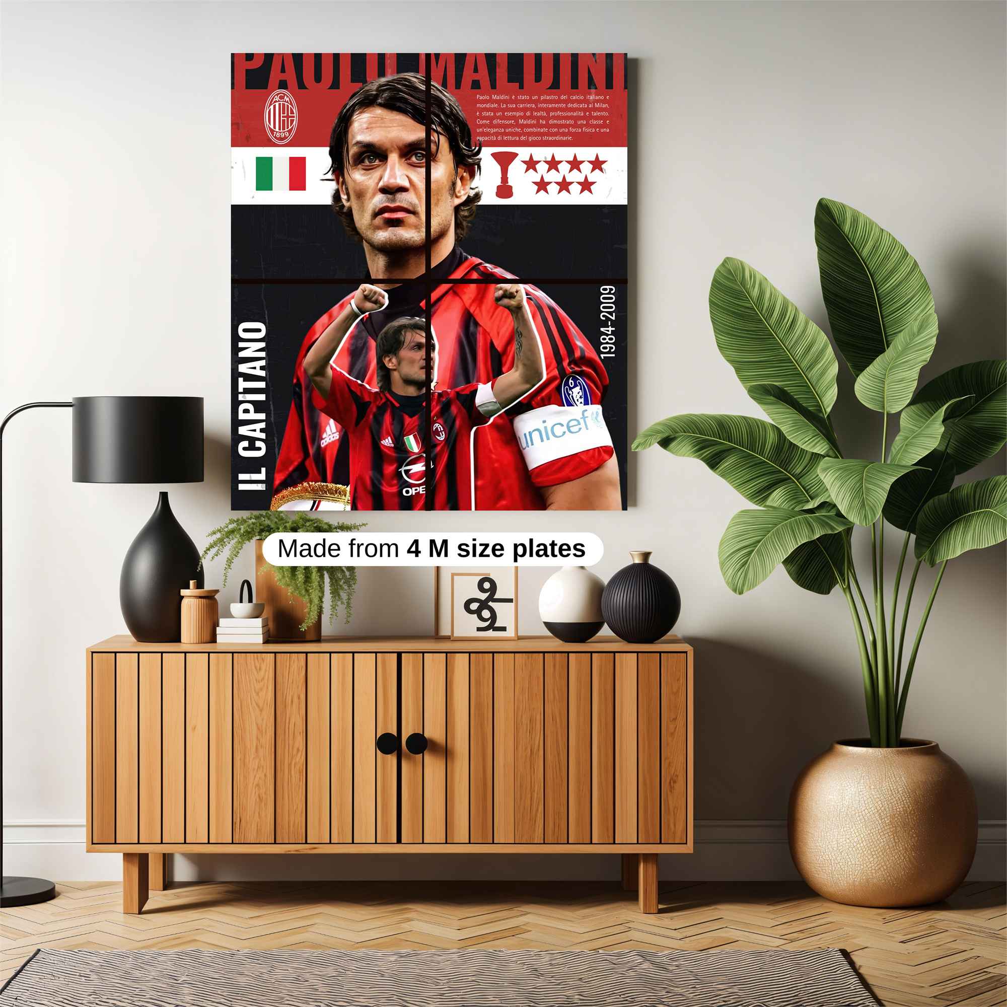 Maldini Triumphant Safe Wall Magnetic / M