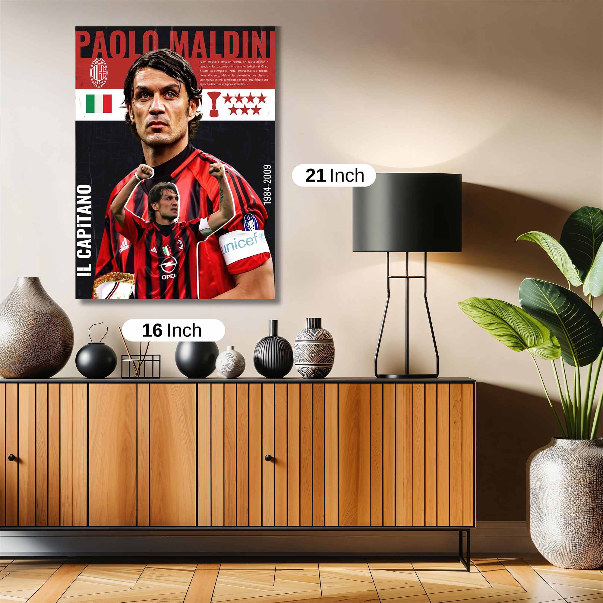 Maldini Triumphant Safe Wall Magnetic / M