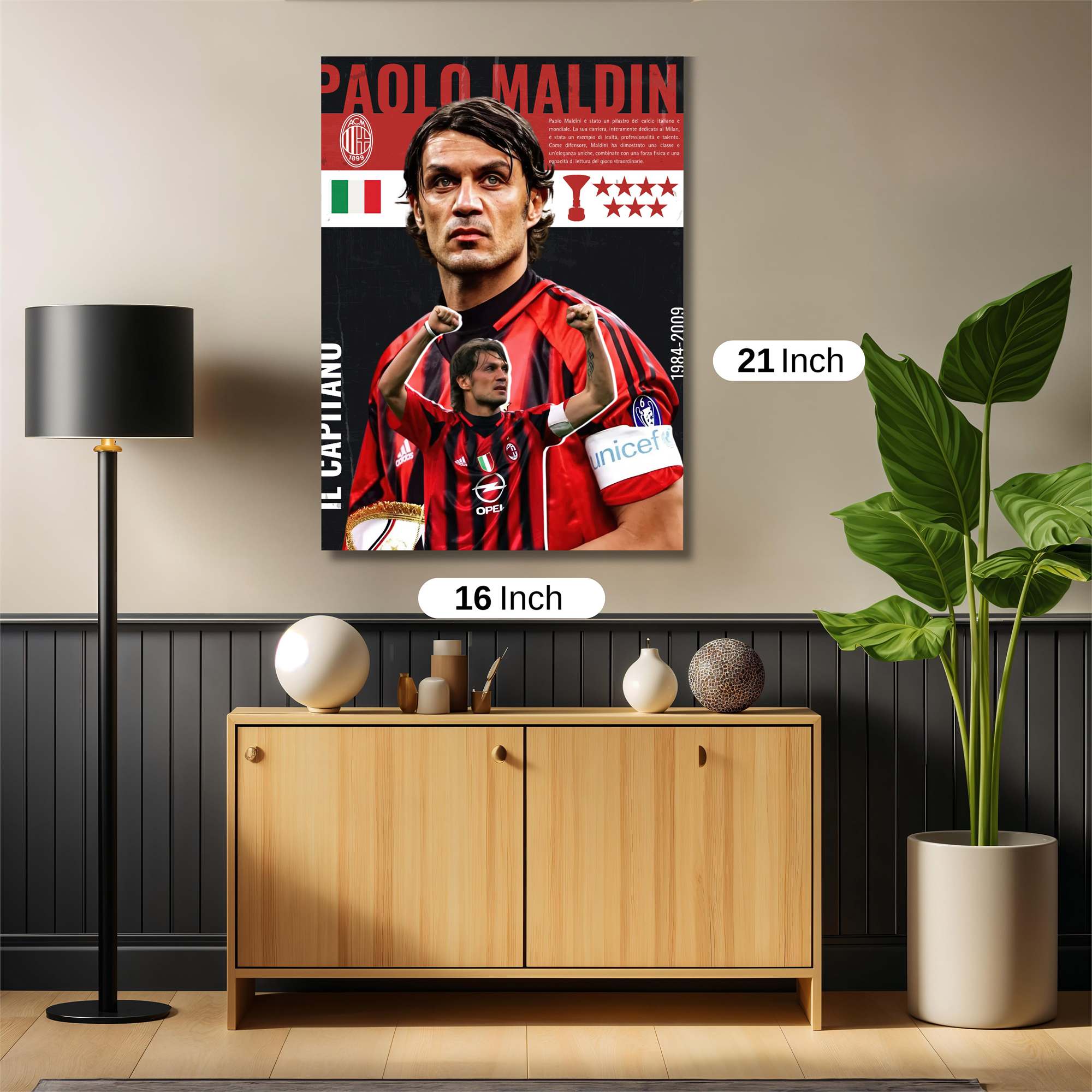 Maldini Triumphant Safe Wall Magnetic / M