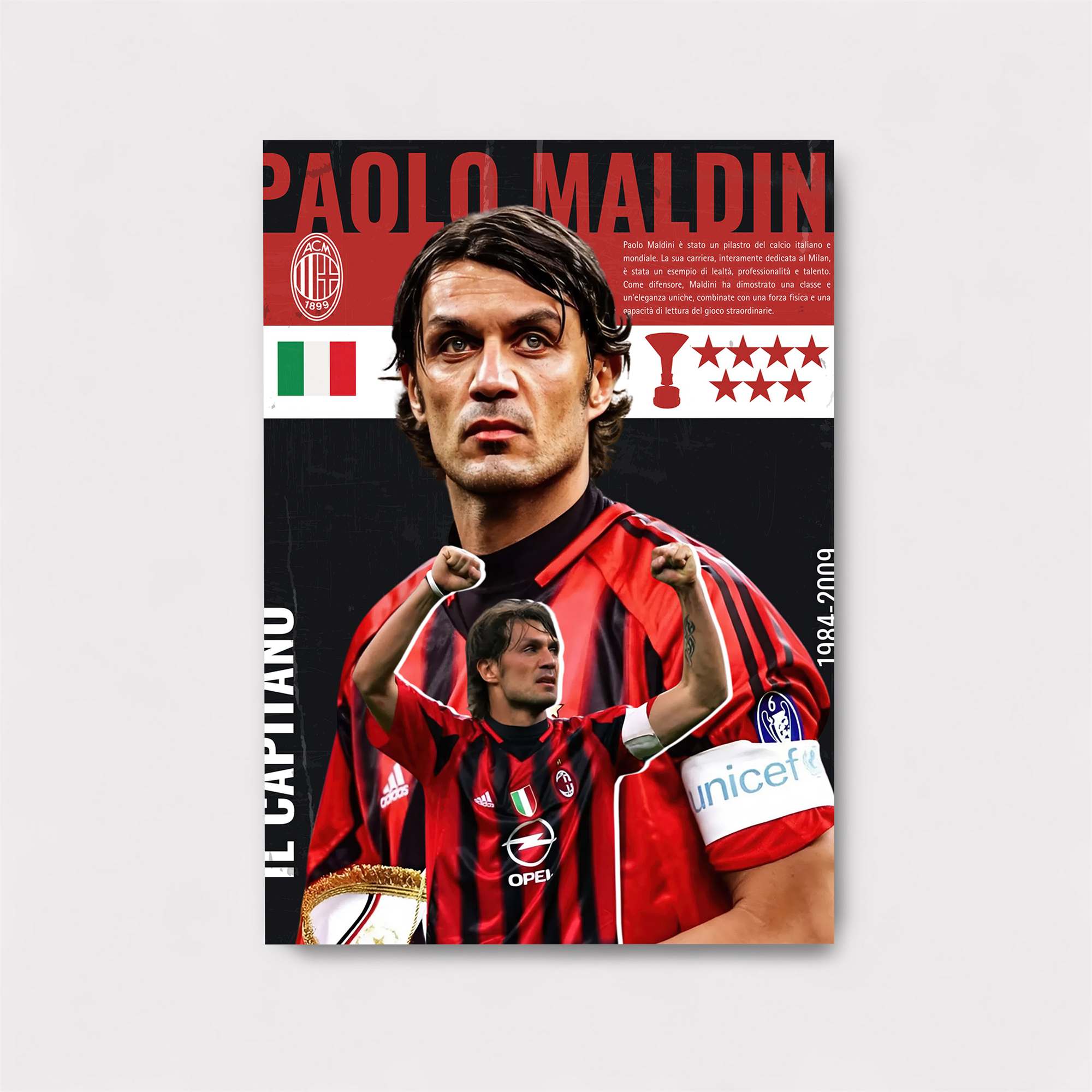 Maldini Triumphant Safe Wall Magnetic / M