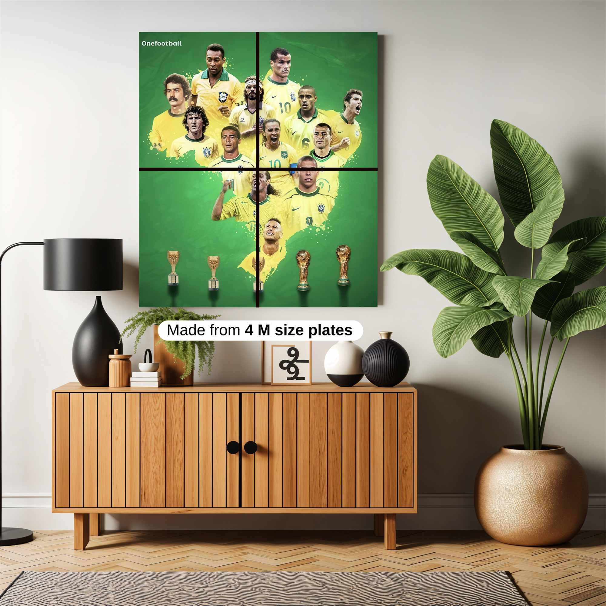 Brazilian Legends Safe Wall Magnetic / M