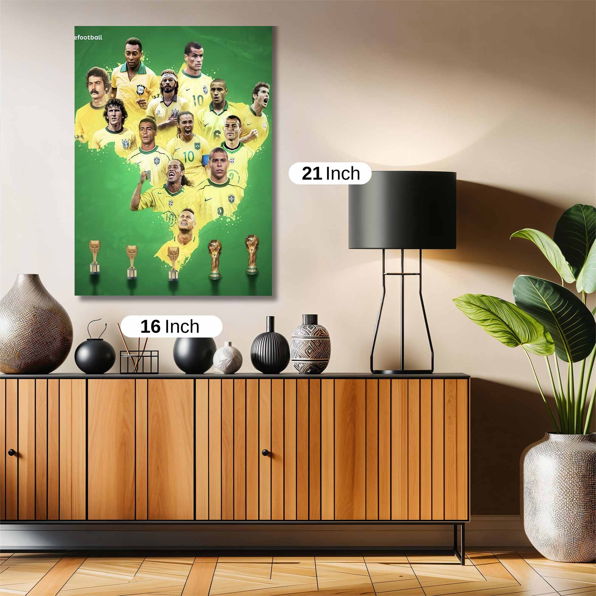 Brazilian Legends Safe Wall Magnetic / M