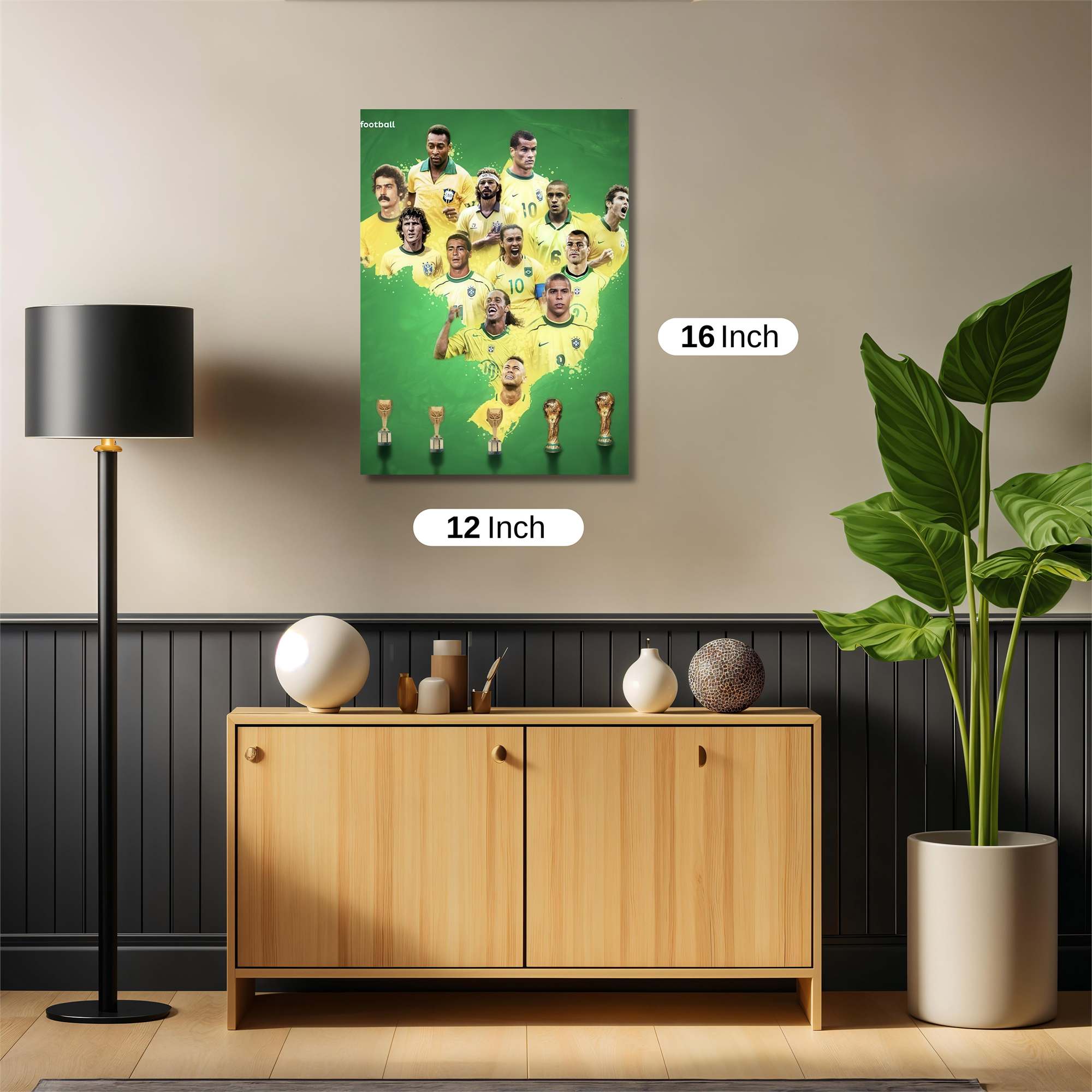 Brazilian Legends Safe Wall Magnetic / M
