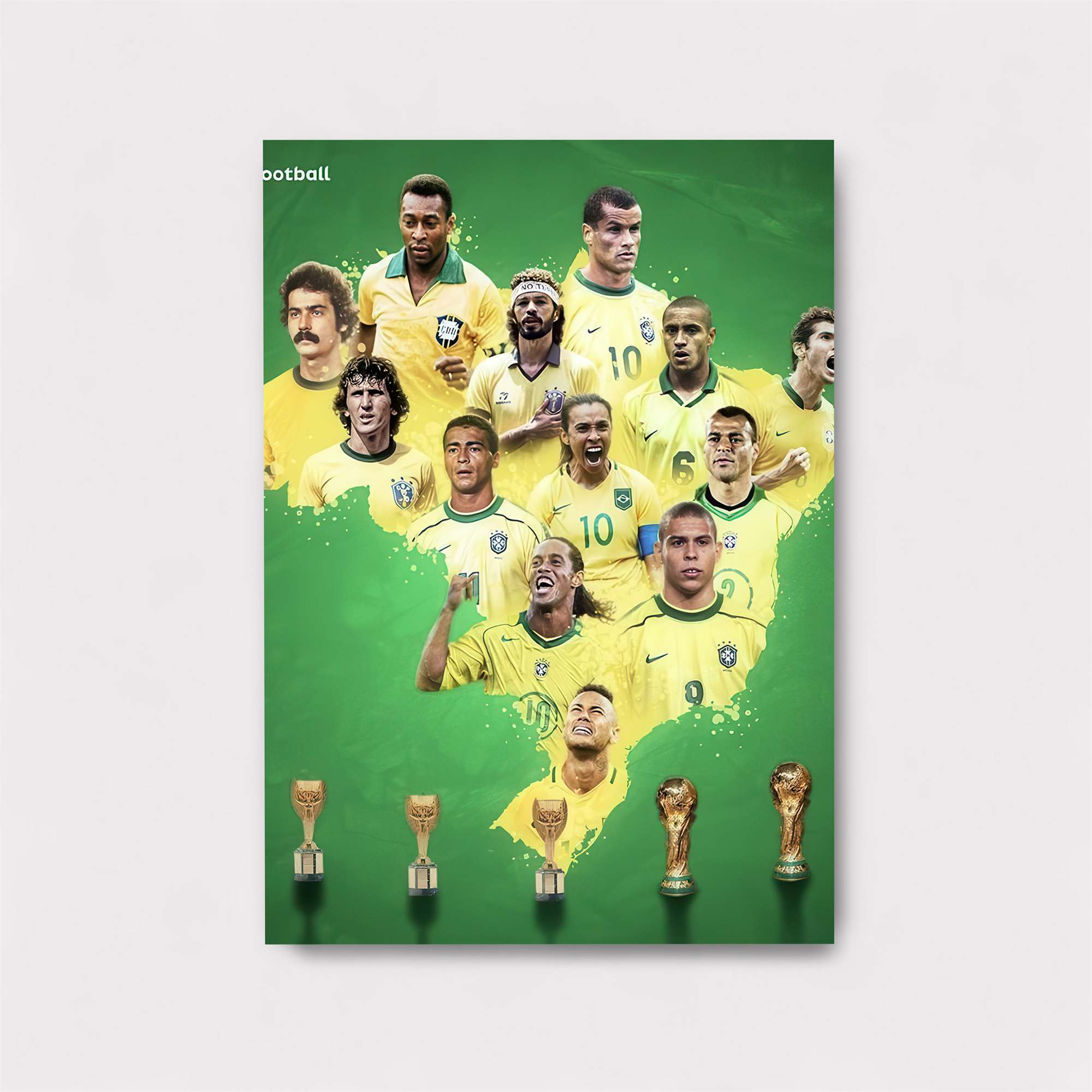 Brazilian Legends Safe Wall Magnetic / M