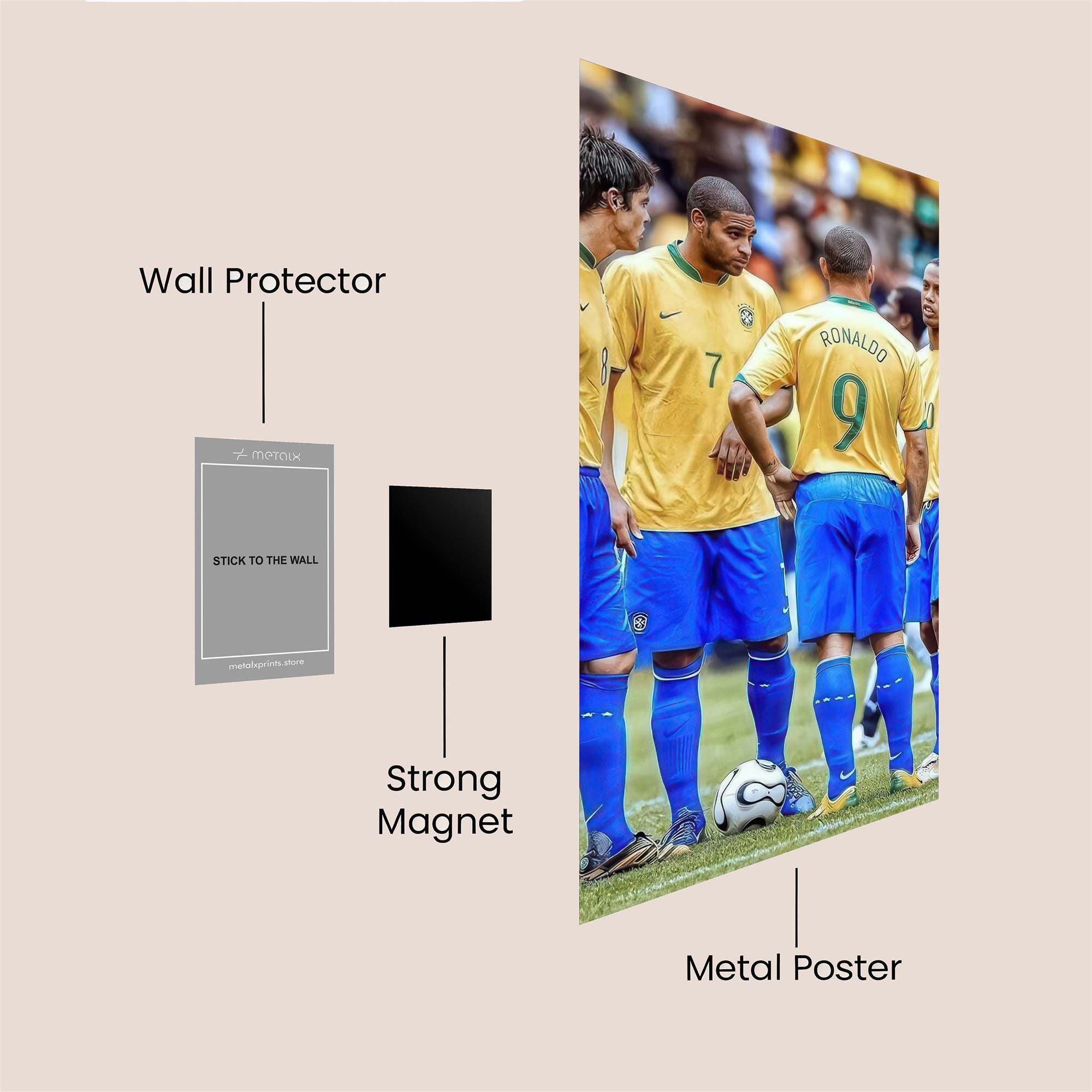 Ronaldo Radiance Safe Wall Magnetic / M