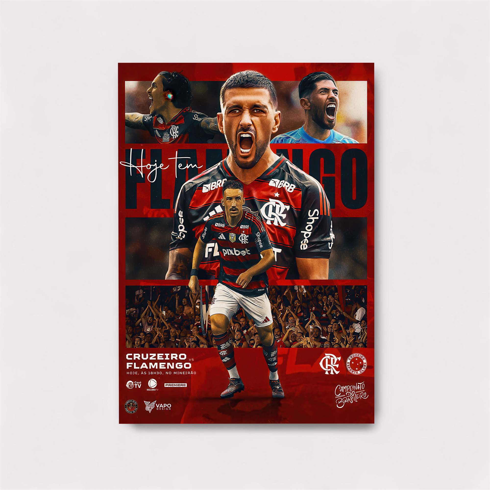 Flamengo Fervor Safe Wall Magnetic / M