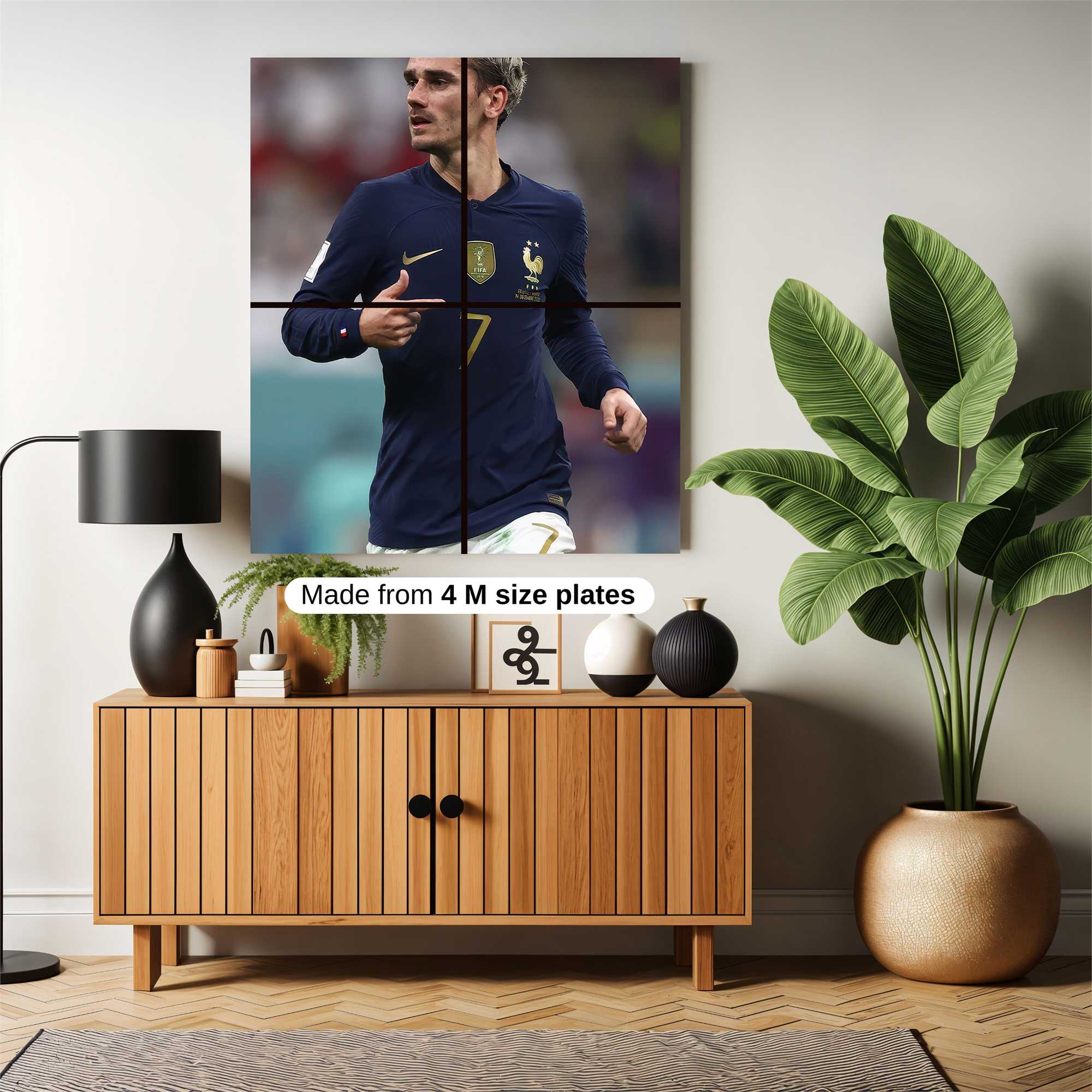 Griezmann Jubilant Safe Wall Magnetic / M