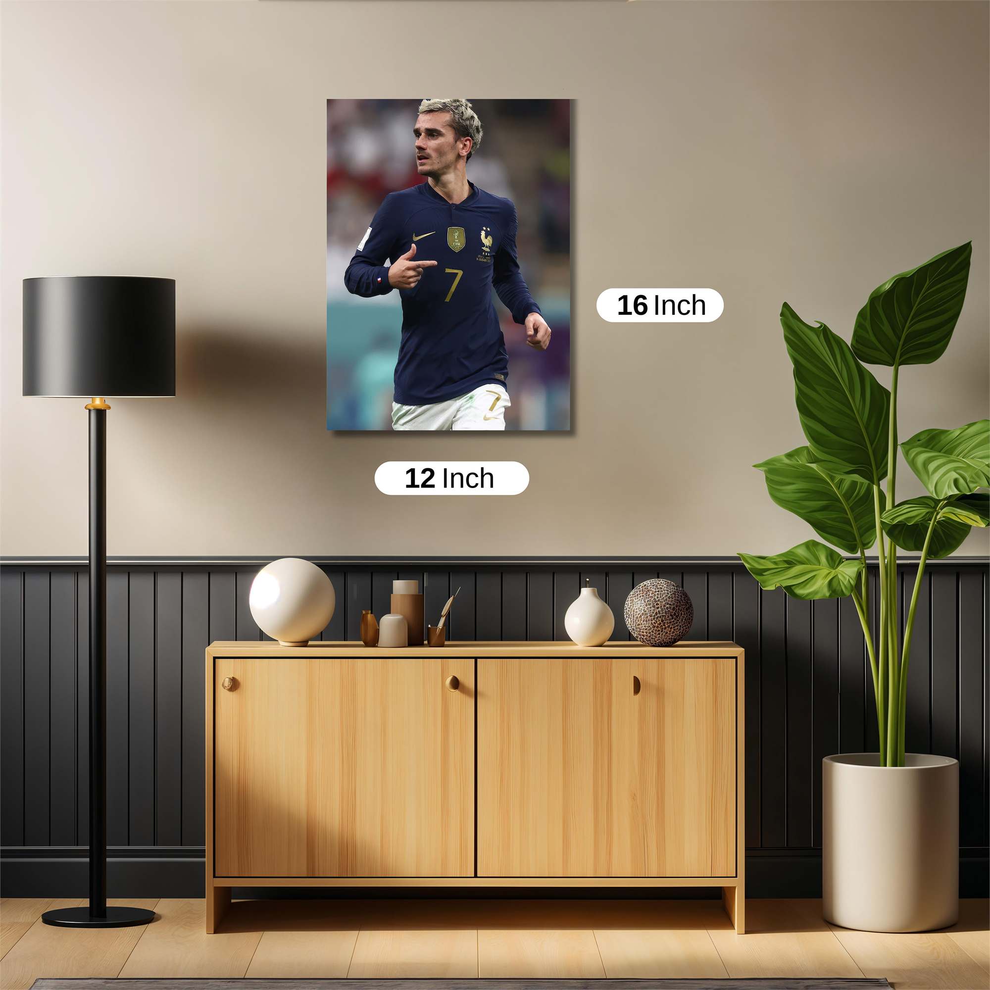 Griezmann Jubilant Safe Wall Magnetic / M