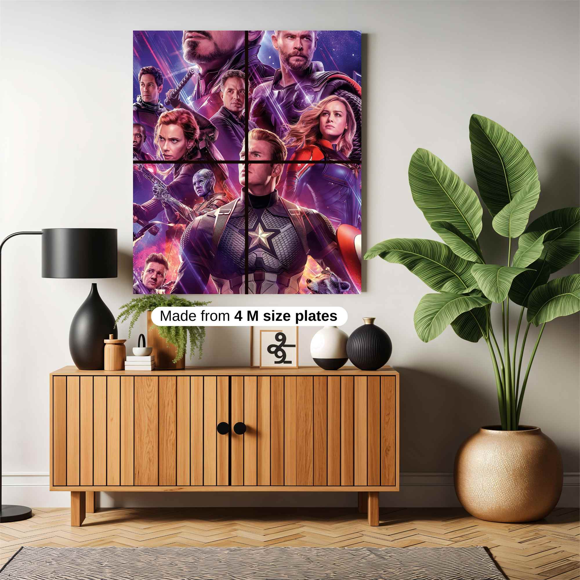 Avengers United Safe Wall Magnetic / M