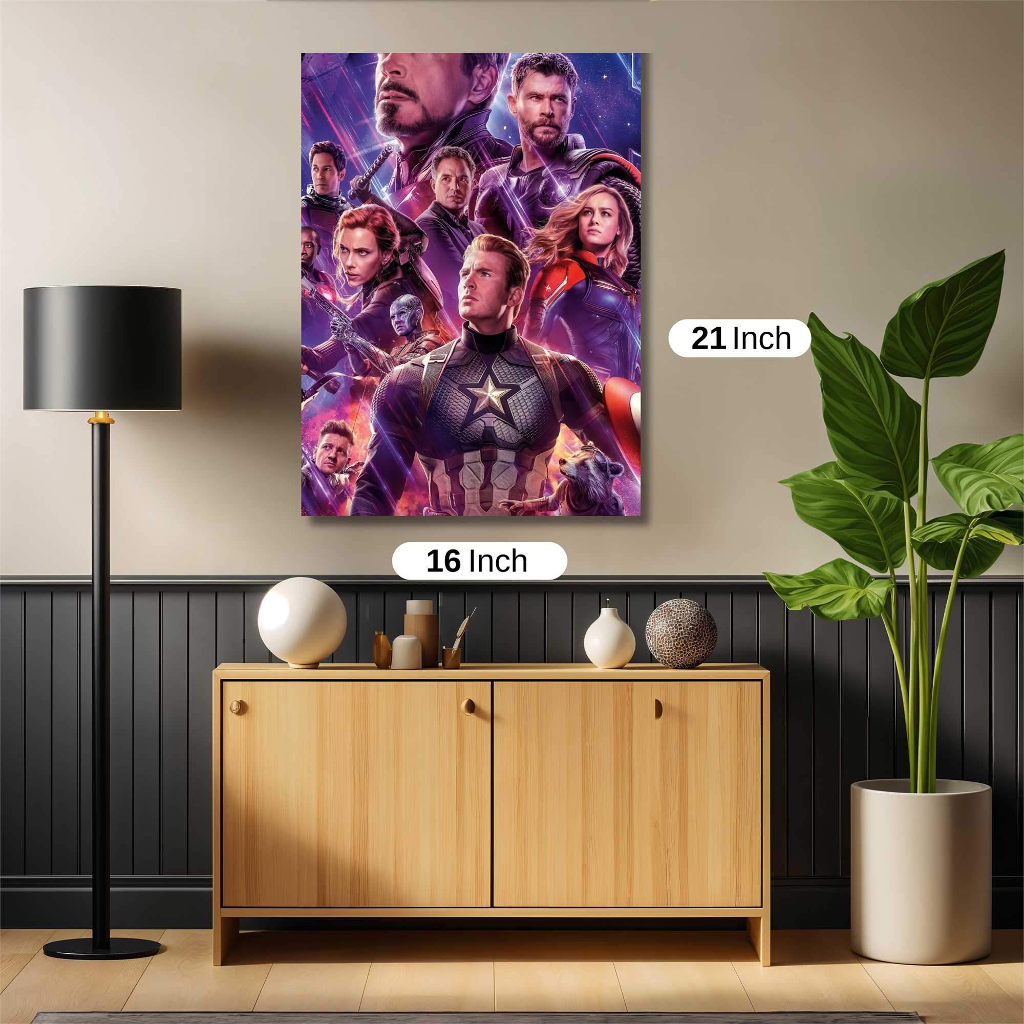 Avengers United Safe Wall Magnetic / M