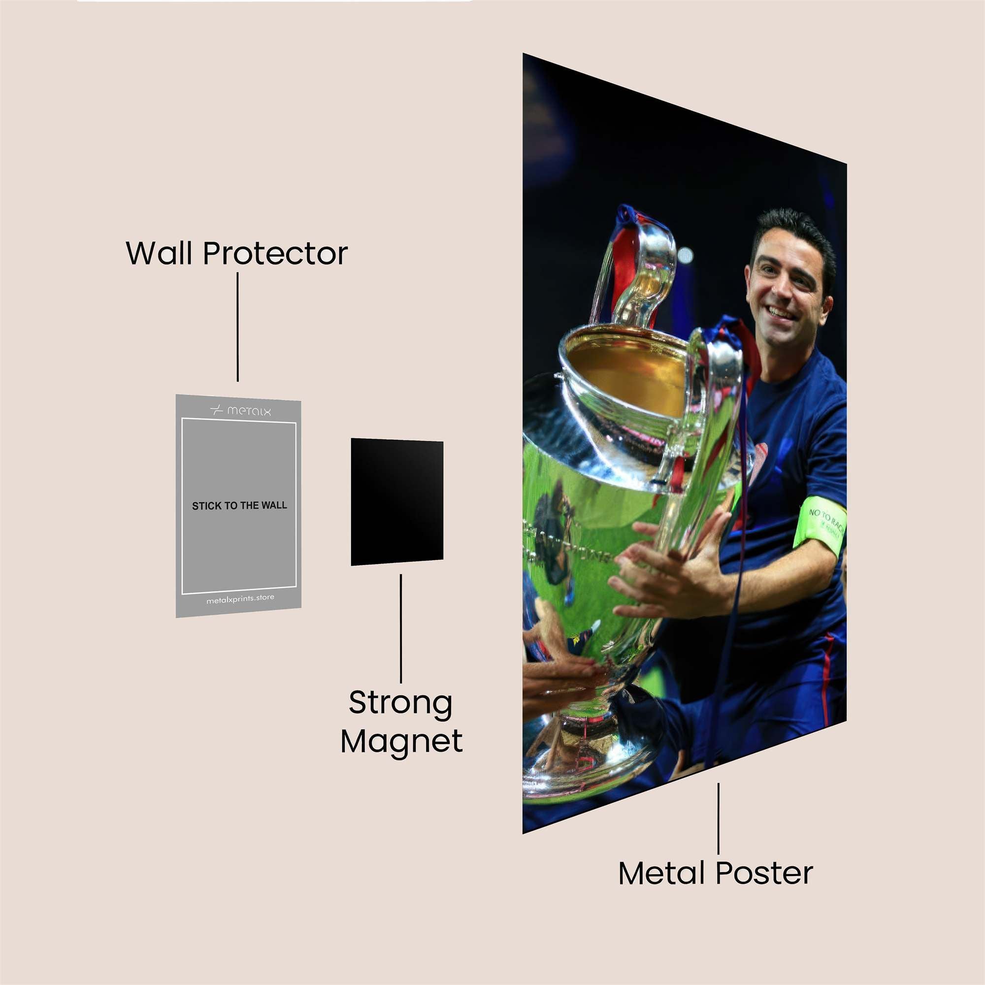 Xavi Triumphant Safe Wall Magnetic / M