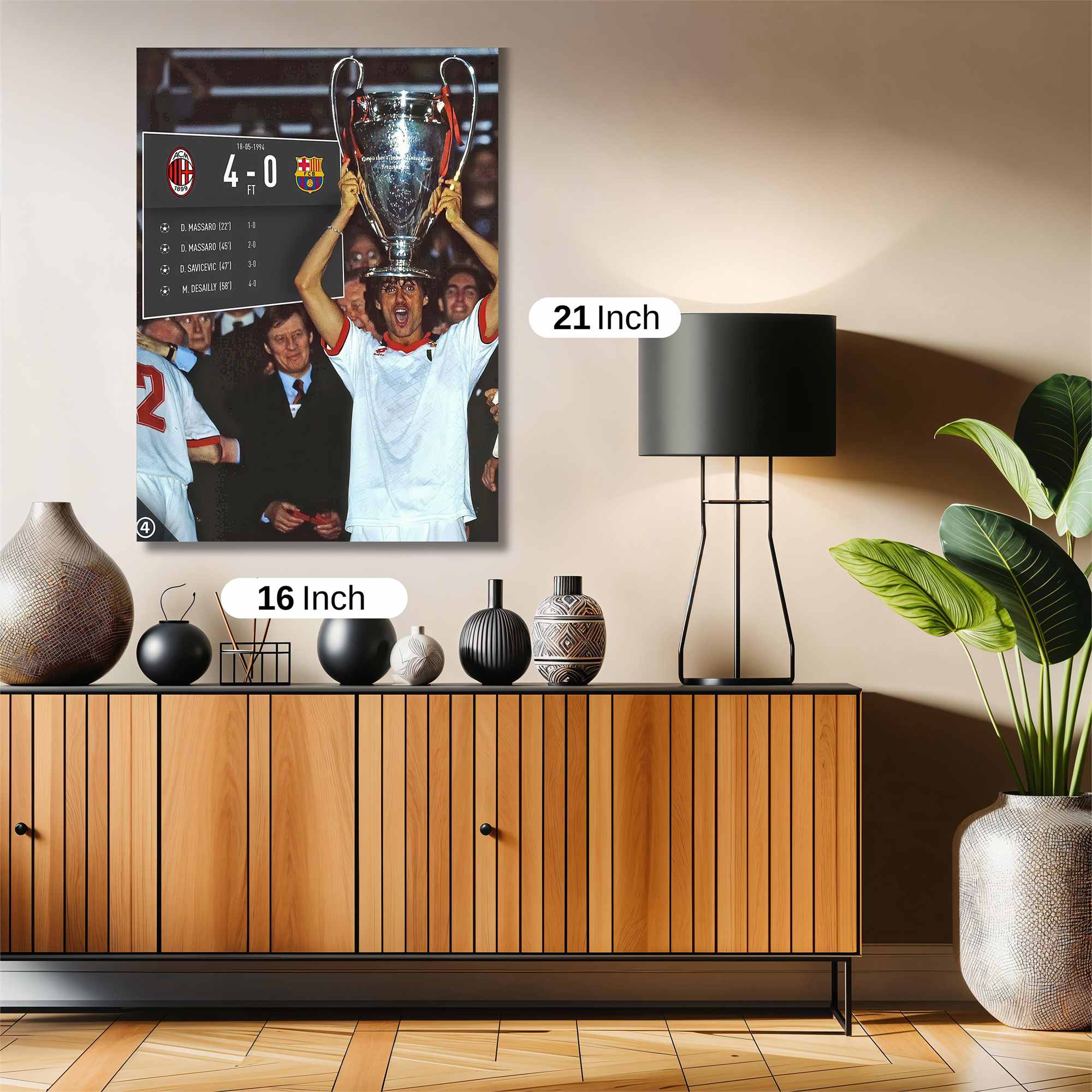 Maldini Triumphant Safe Wall Magnetic / M