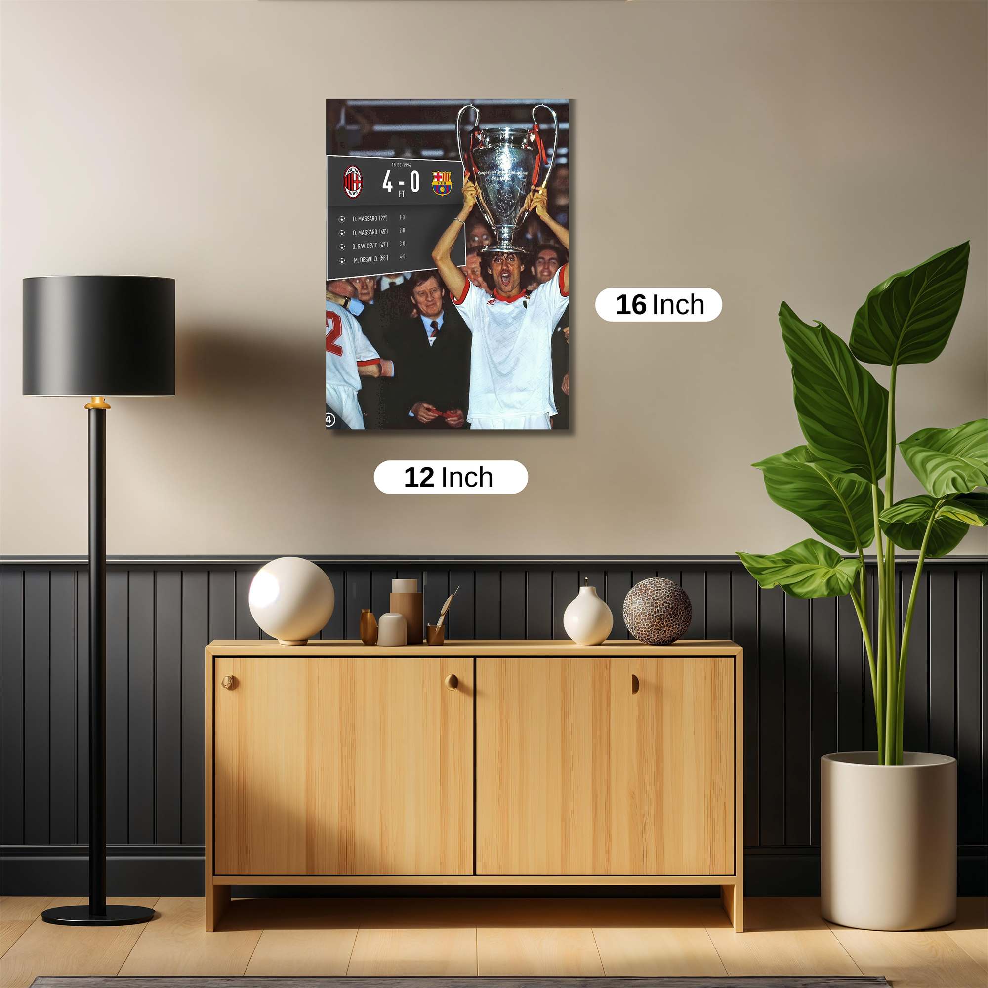 Maldini Triumphant Safe Wall Magnetic / M