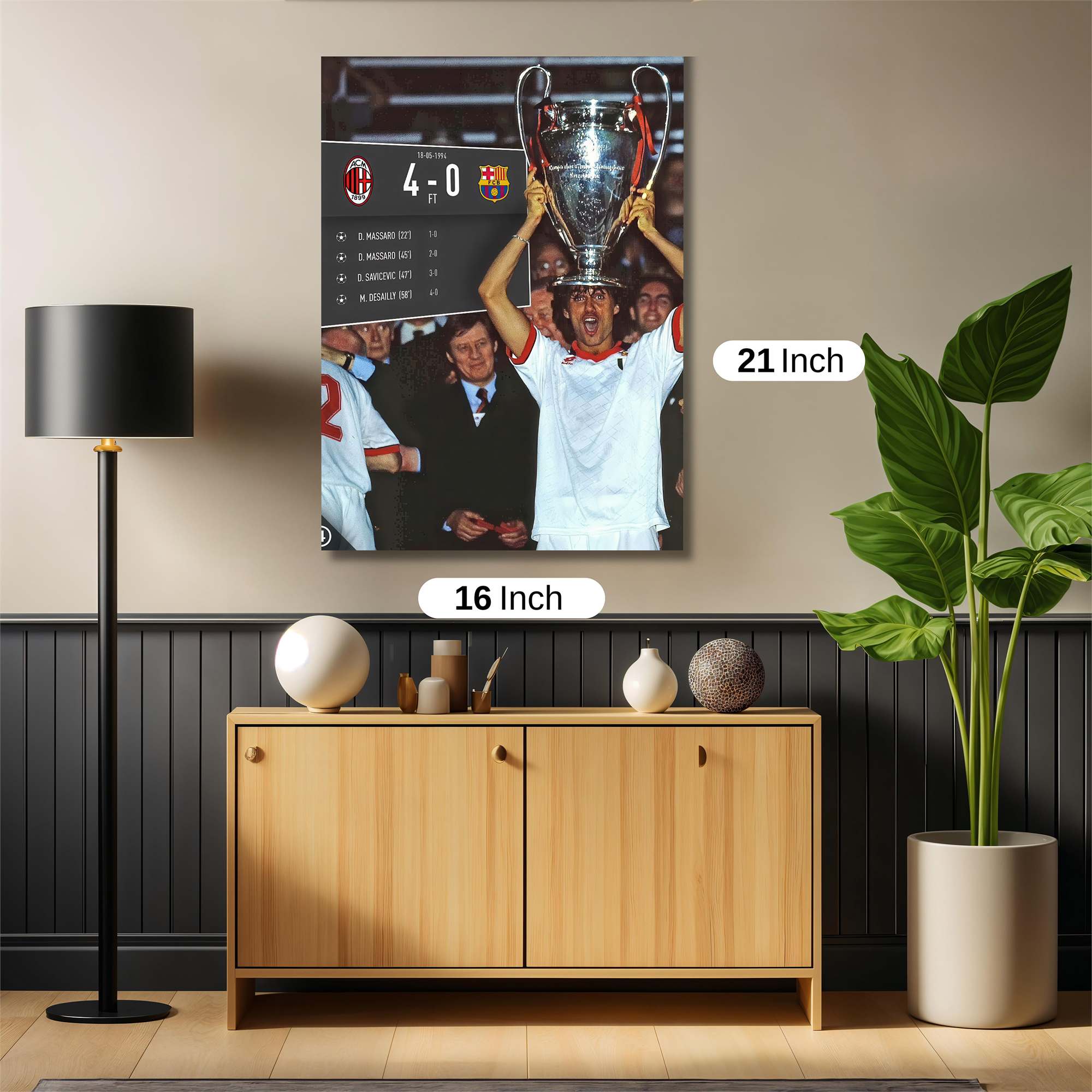 Maldini Triumphant Safe Wall Magnetic / M
