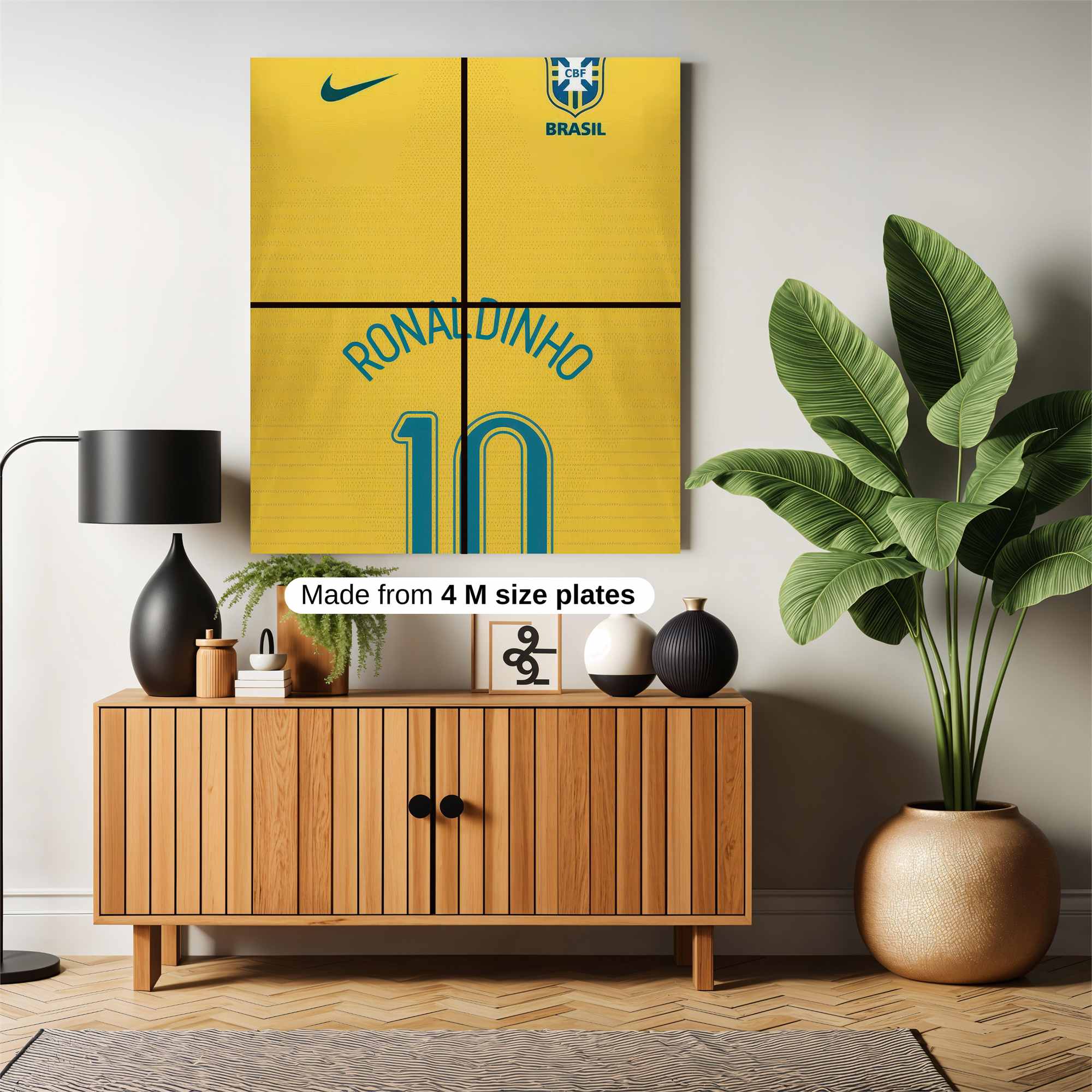 Ronaldinho Radiant Safe Wall Magnetic / M