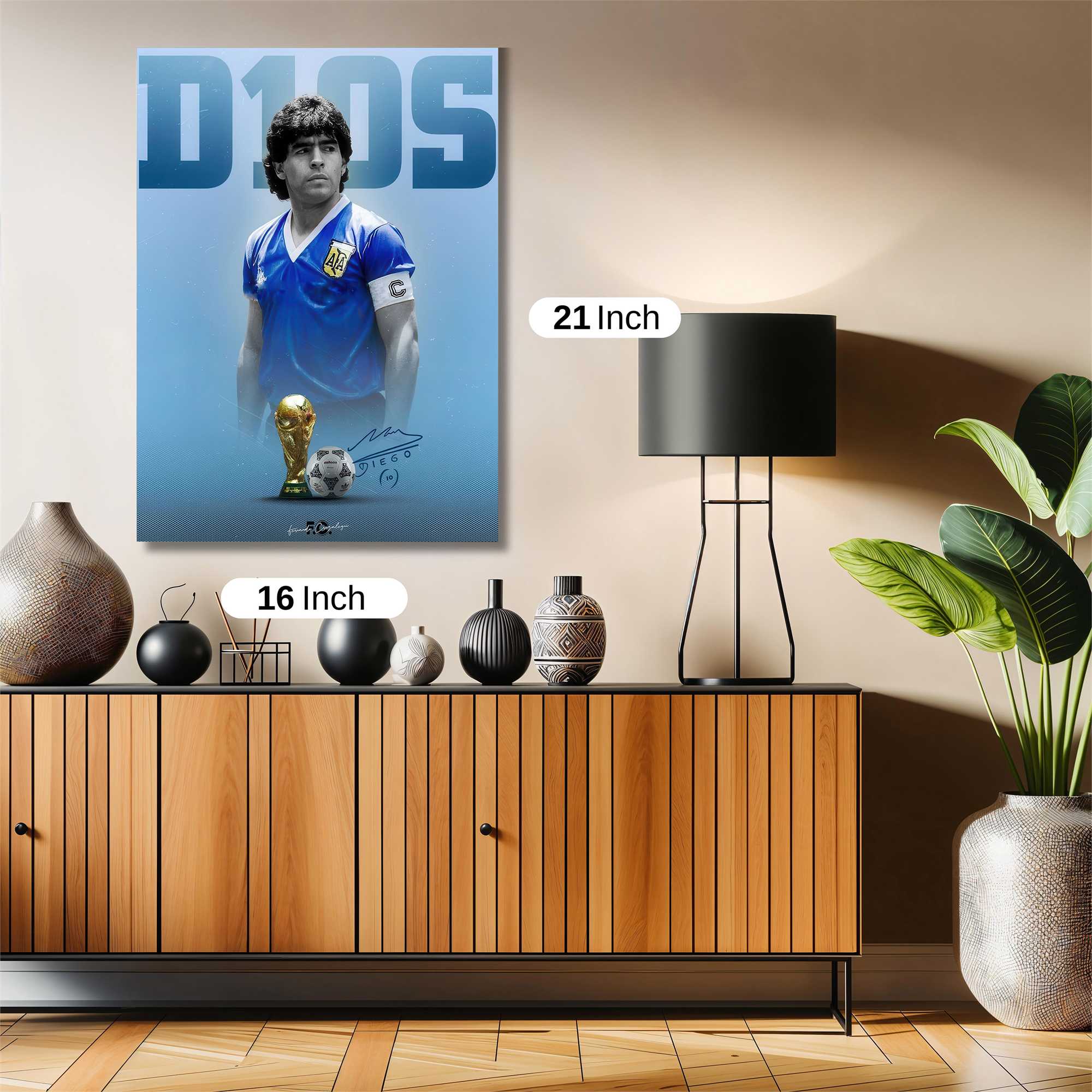 Maradona Majestic Safe Wall Magnetic / M